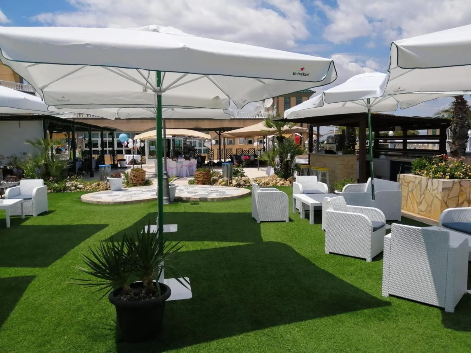 Garden in Hotel Costa Blanca Rojales