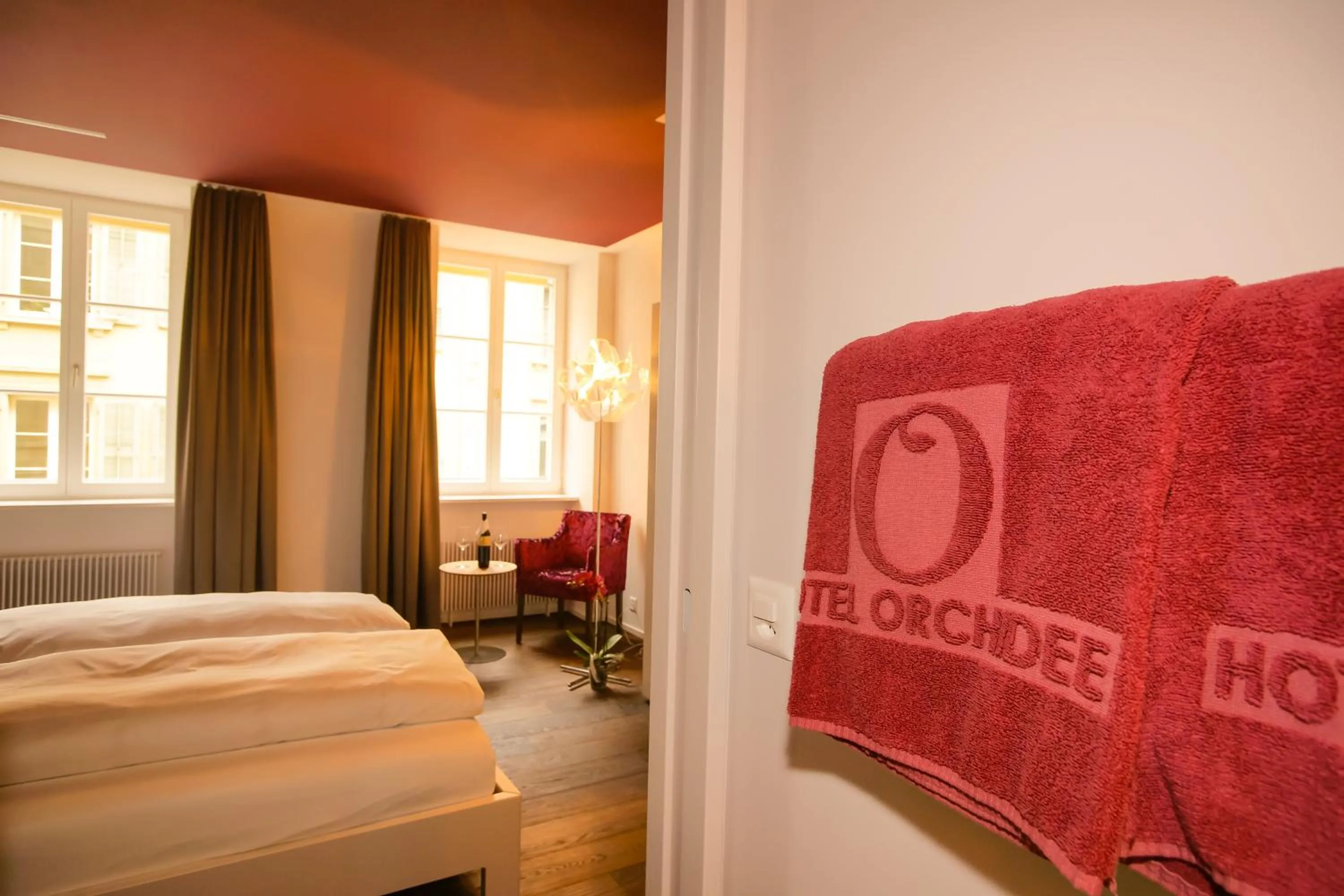 Bed in Boutique Hotel - Restaurant Orchidee