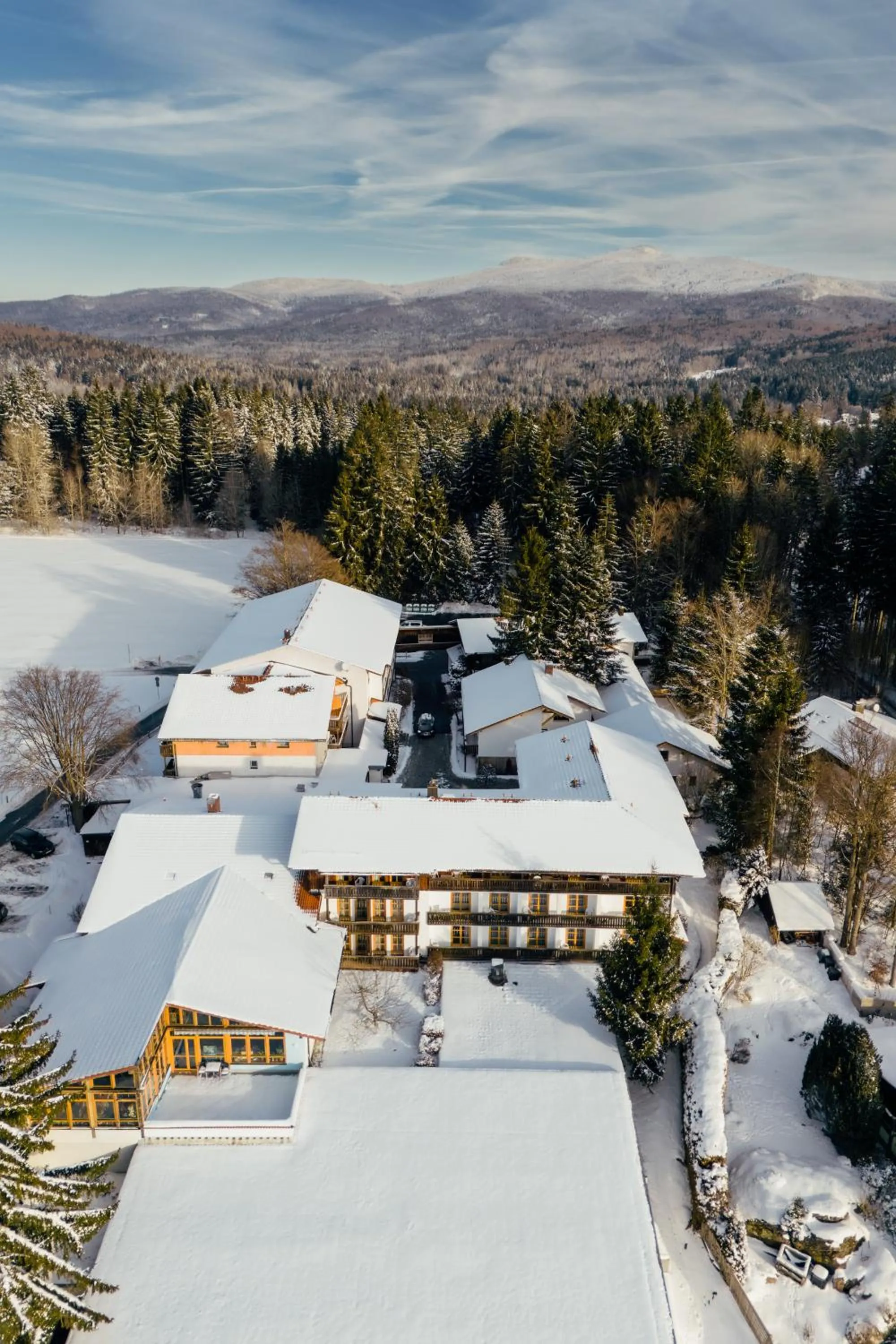 Bird's eye view in Landhotel Tannenhof