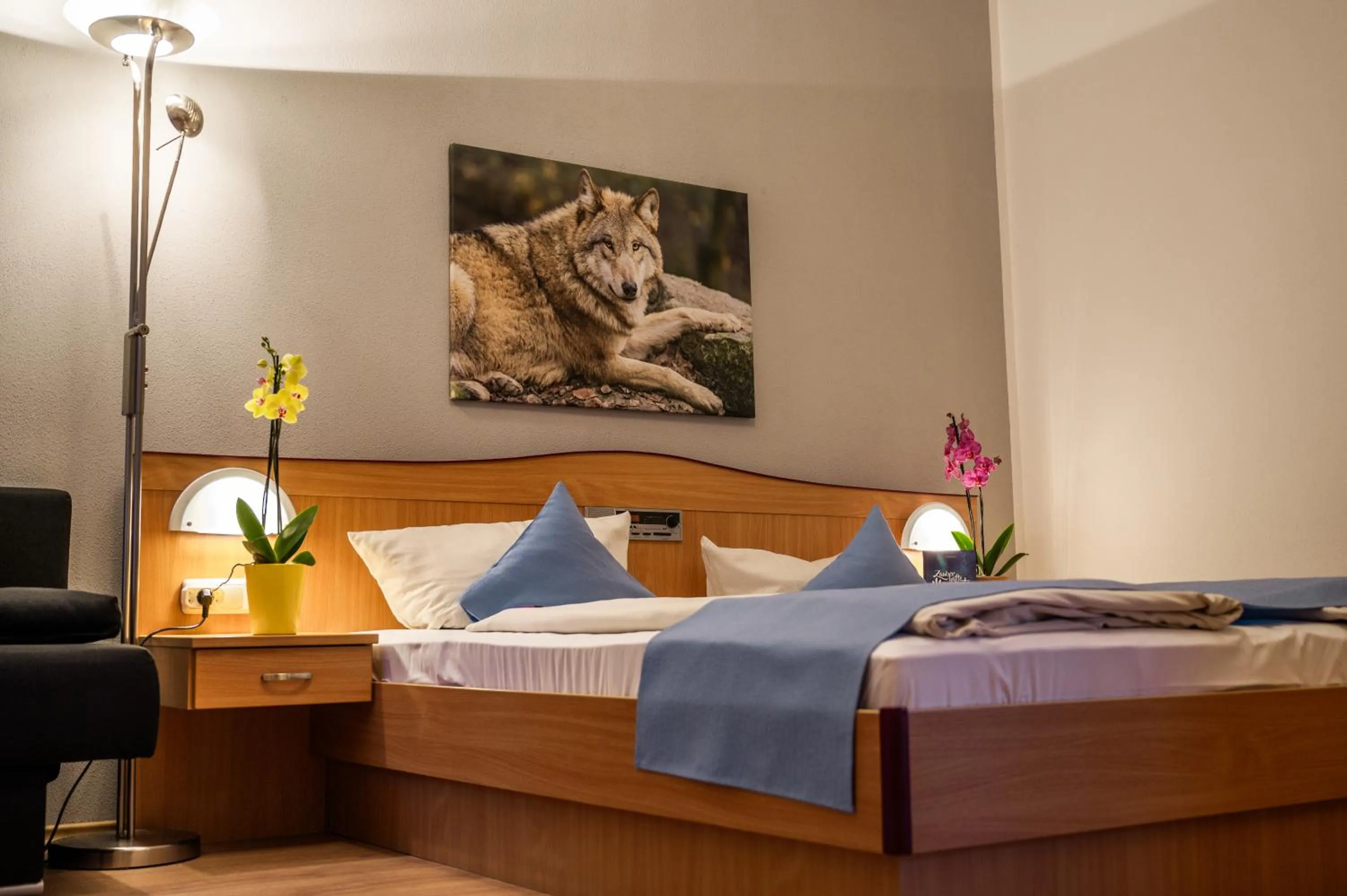 Photo of the whole room, Bed in Landhotel Tannenhof