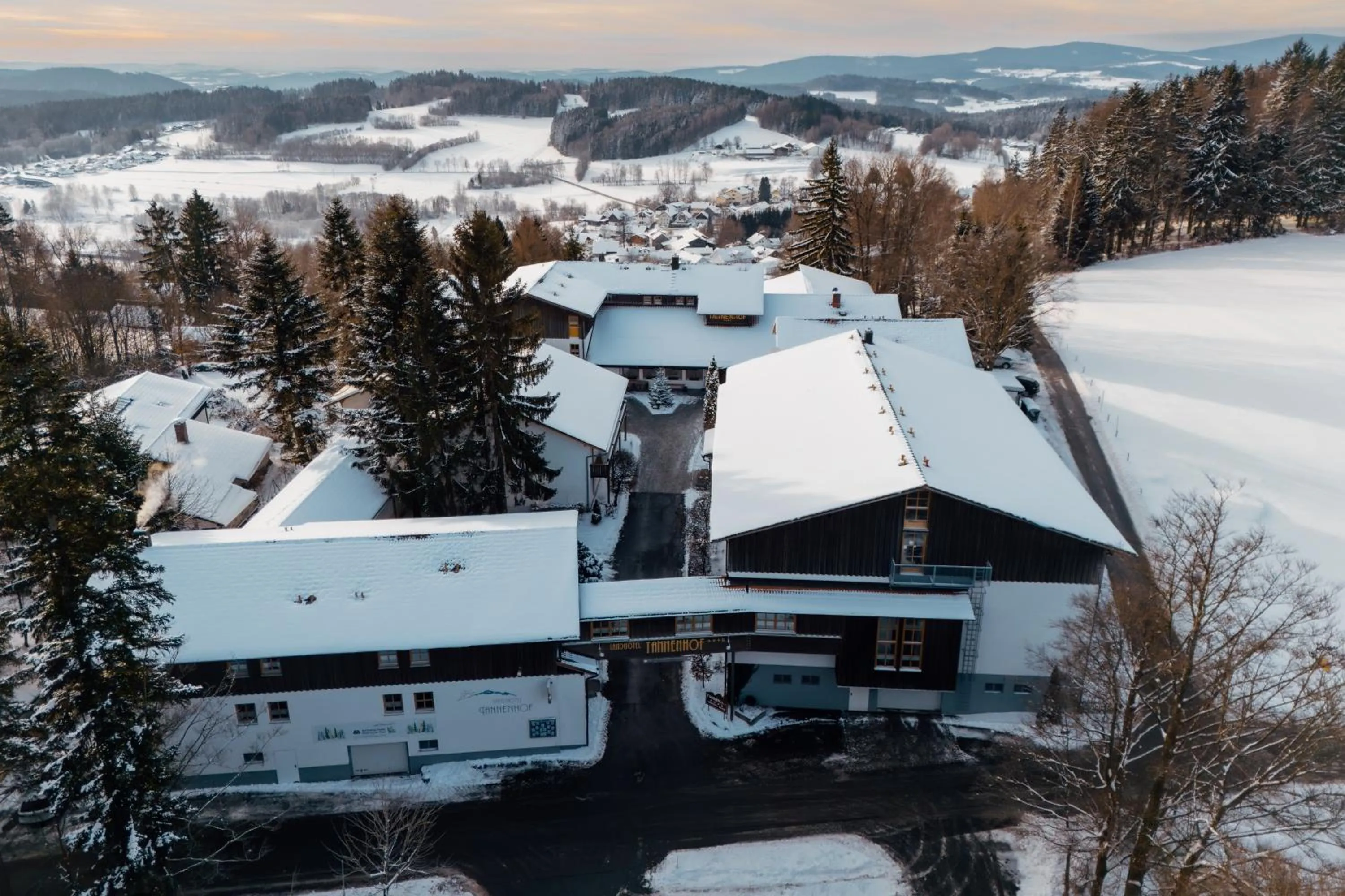 Bird's eye view in Landhotel Tannenhof
