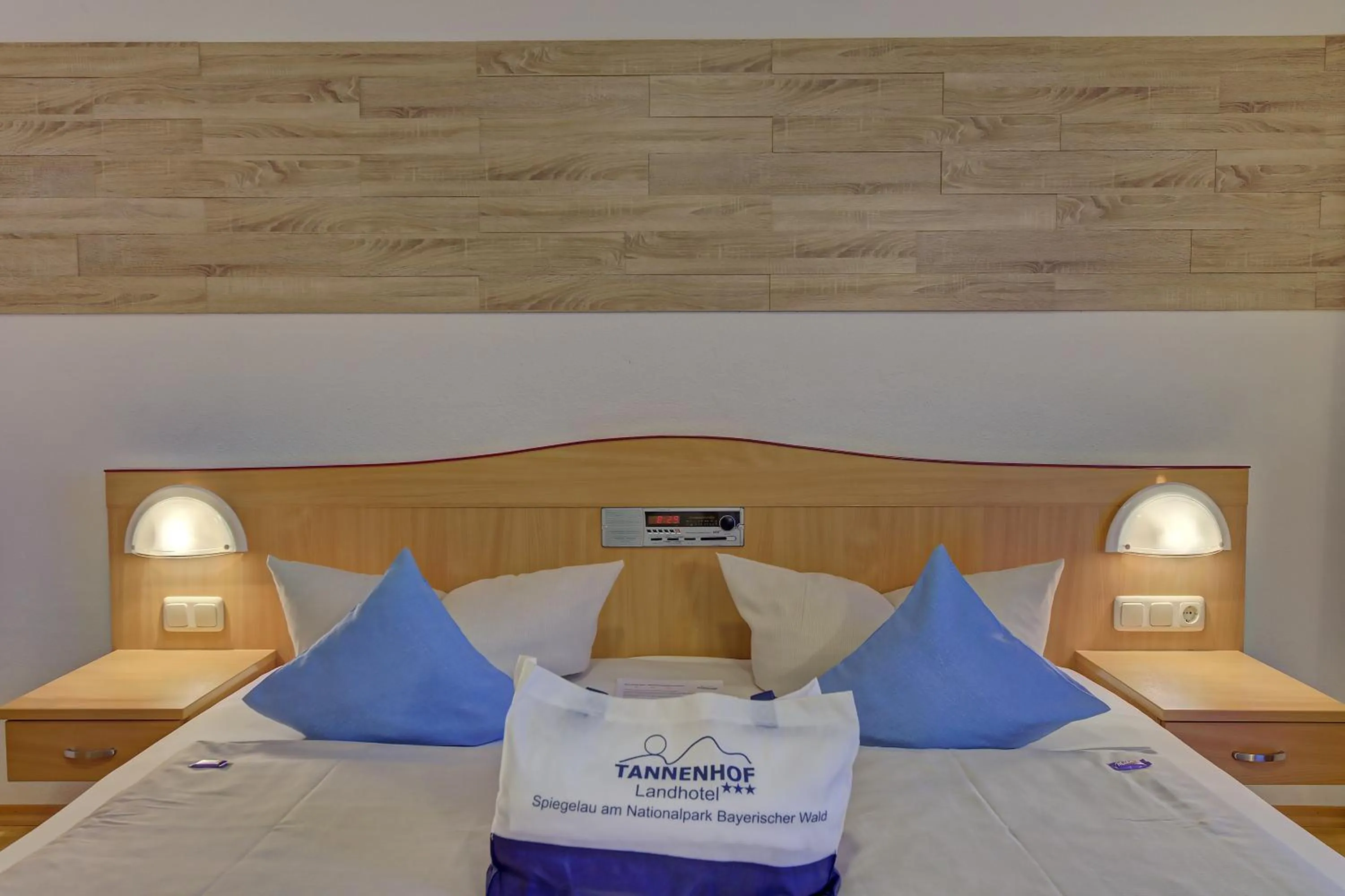 Photo of the whole room, Bed in Landhotel Tannenhof