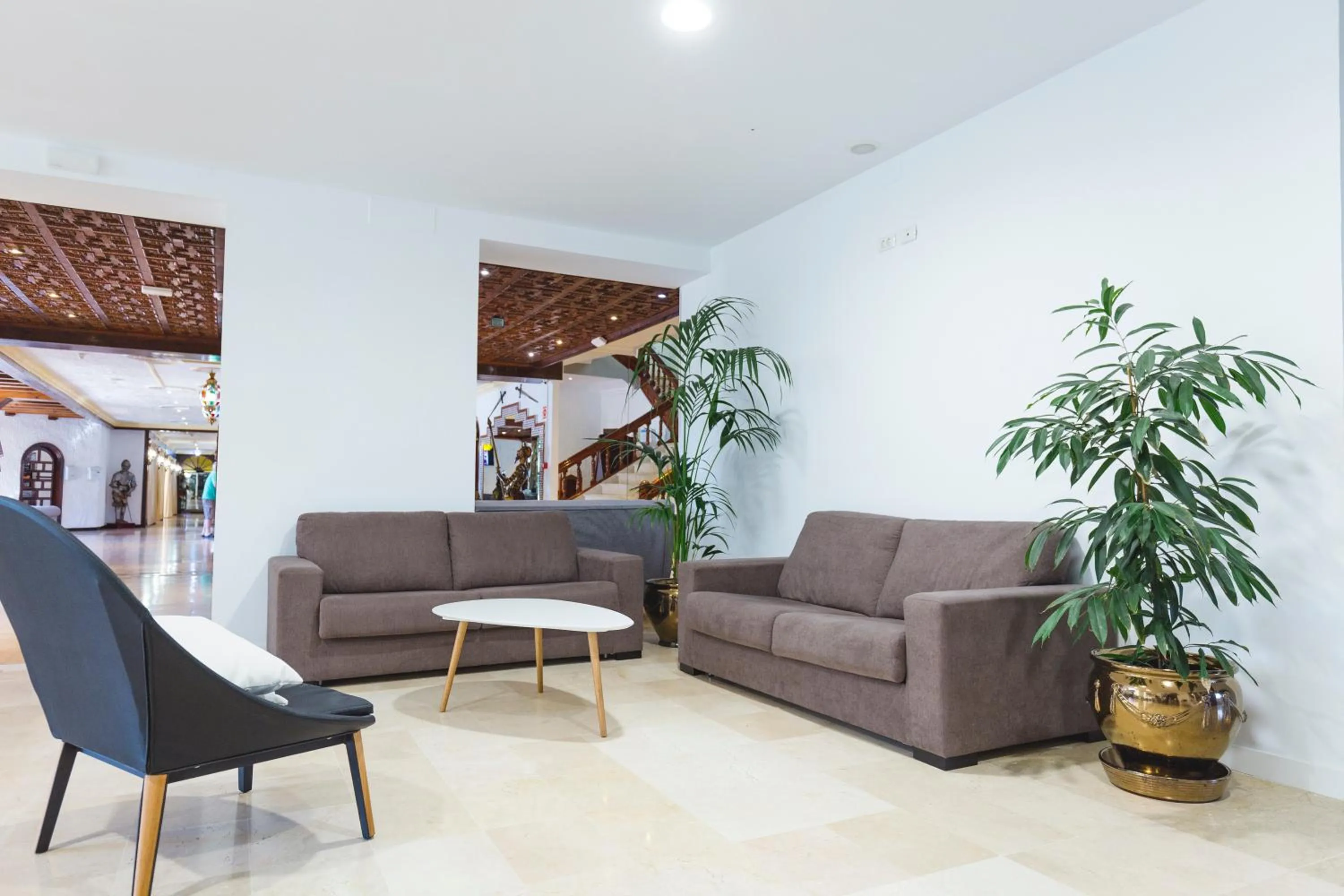 Living room in Rey Carlos