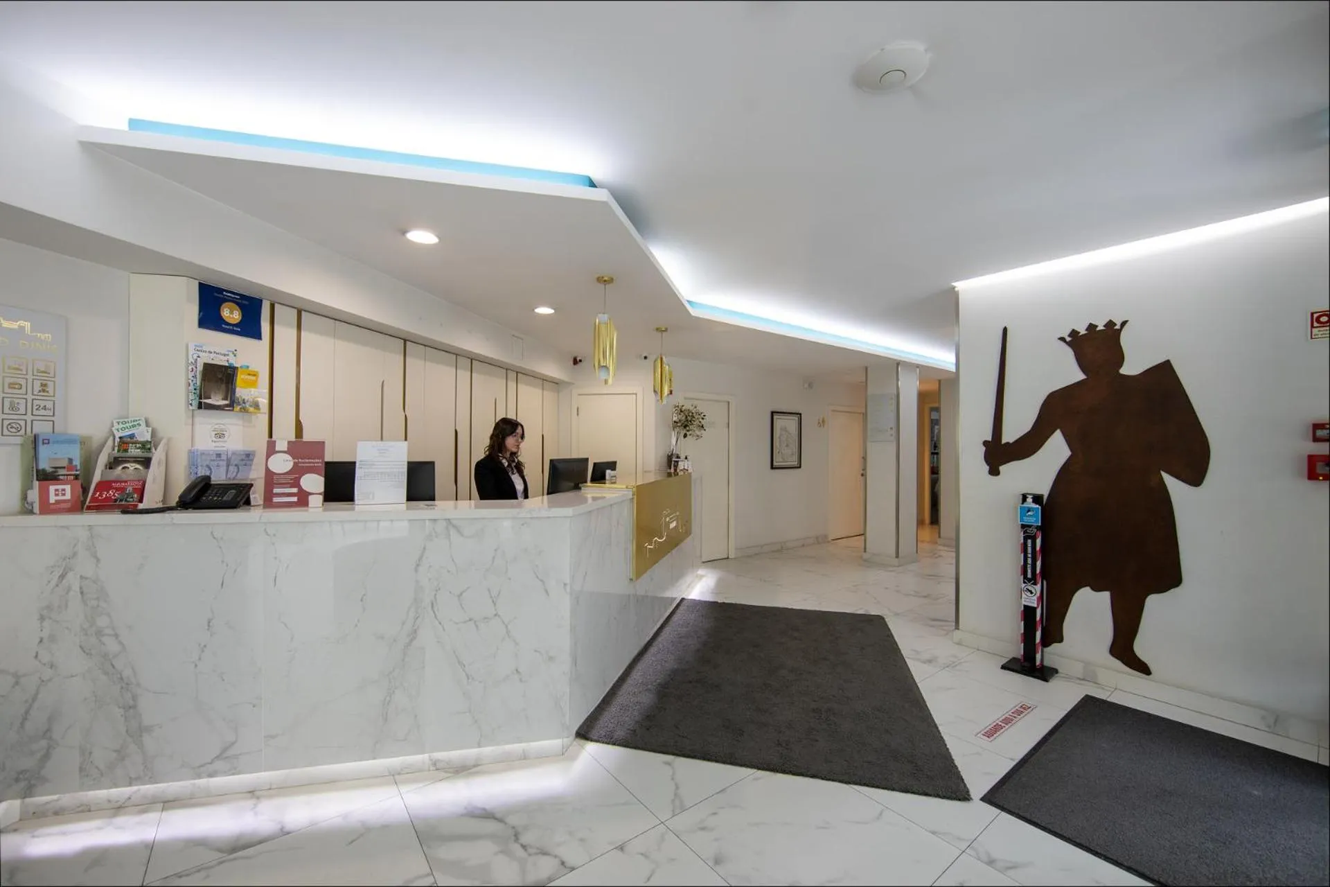 Lobby or reception in Hotel D. Dinis