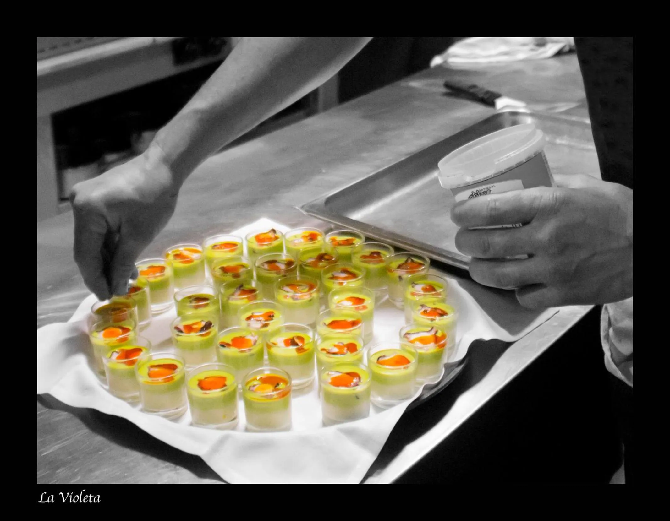 Food in La Violeta HOTEL SPA & CHILL OUT