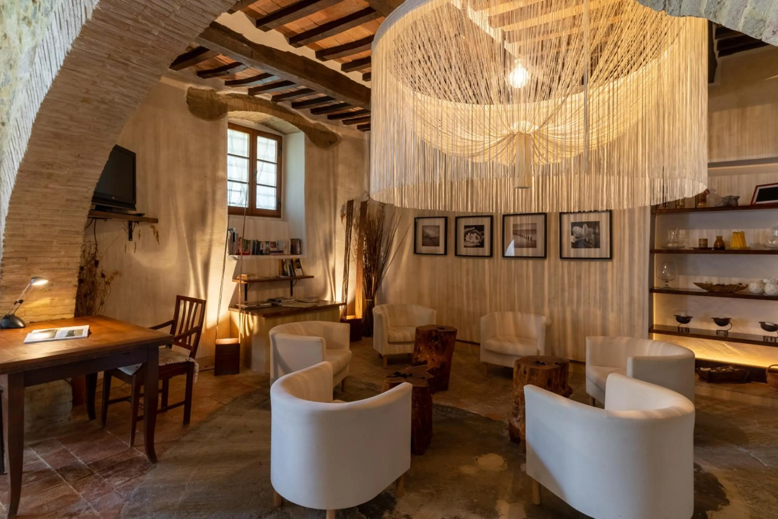Communal lounge/ TV room in Tenuta Fattoria Vecchia