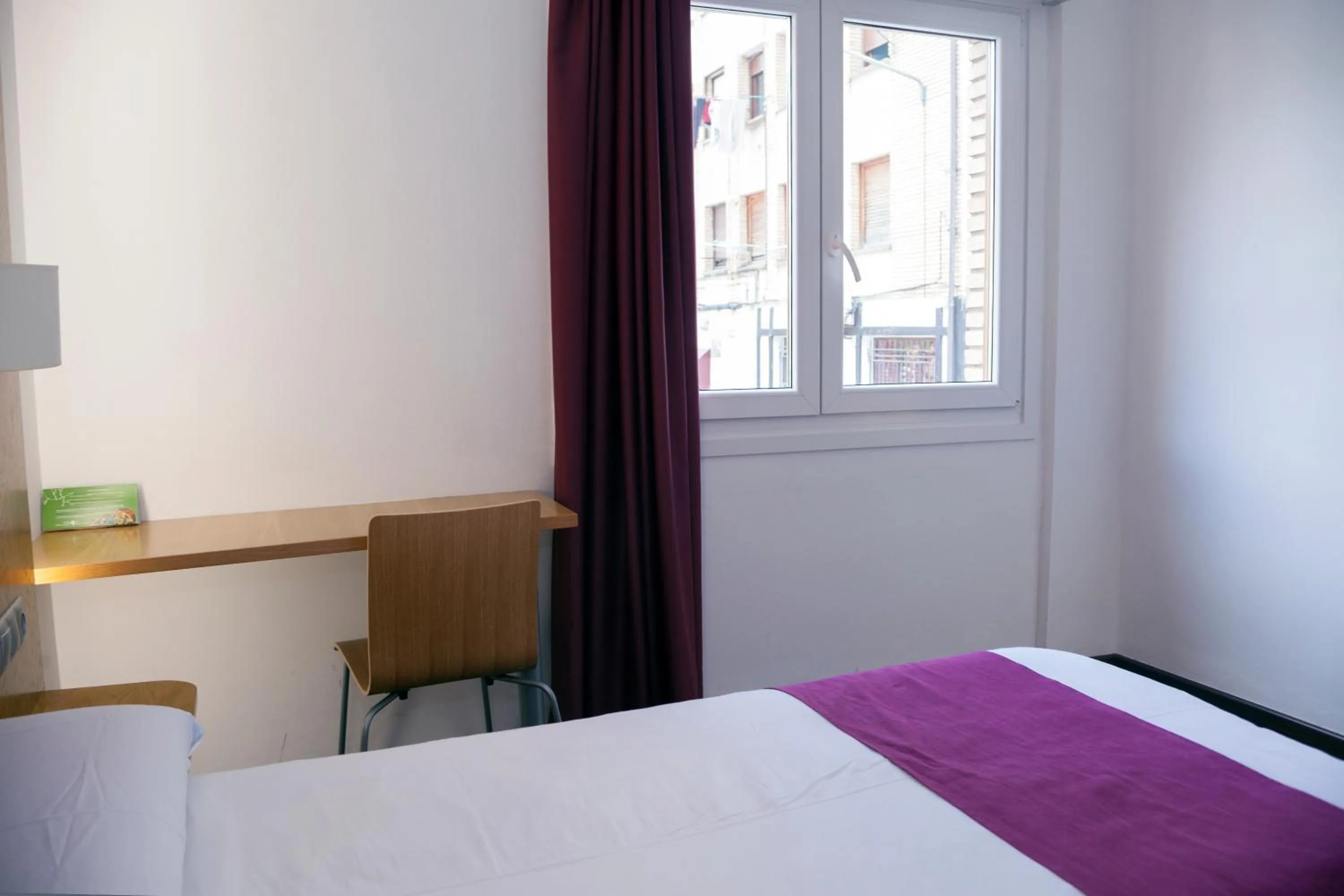 Bed in Hotel Jatorrena