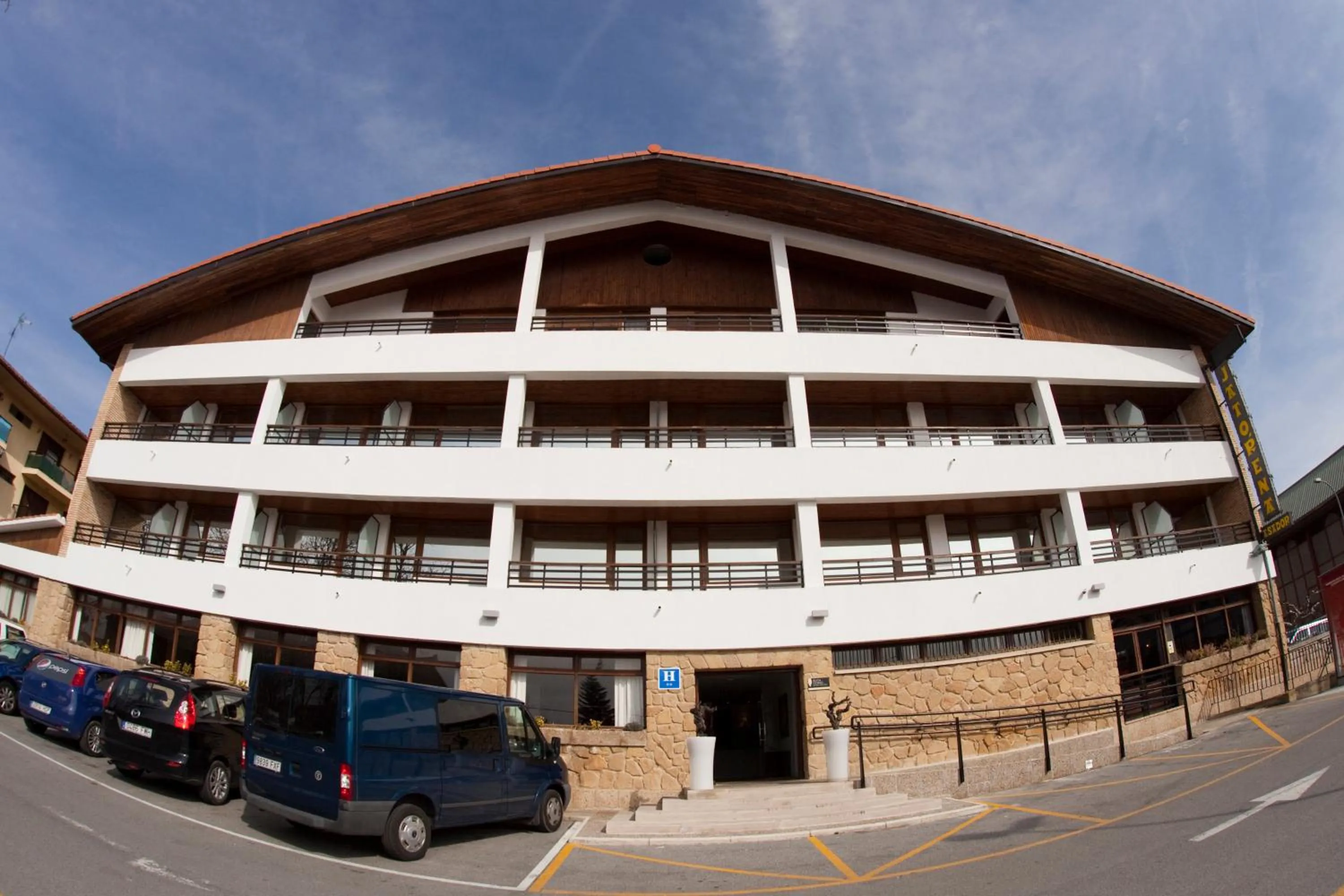 Property building in Hotel Jatorrena