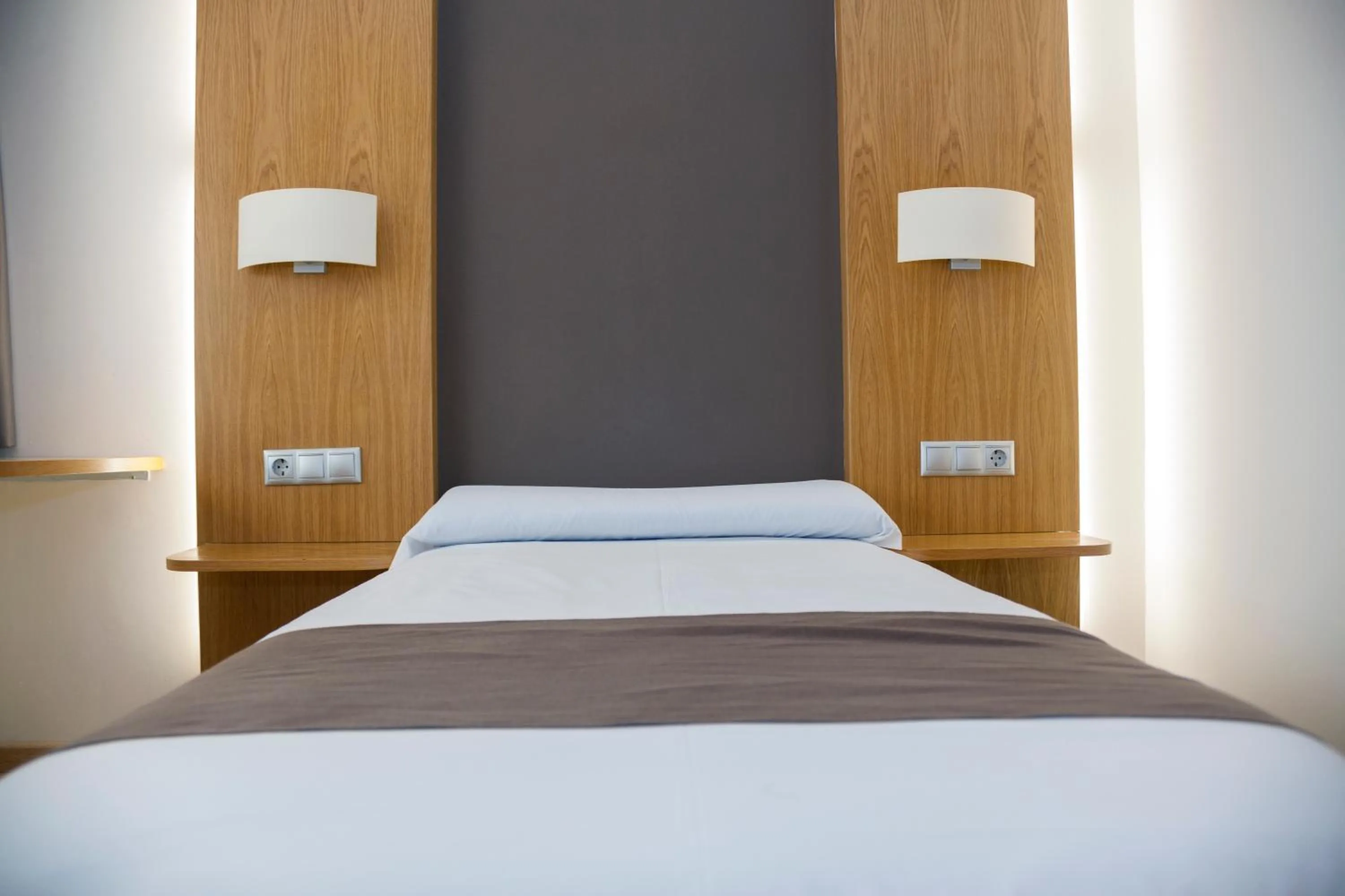 Bed in Hotel Jatorrena