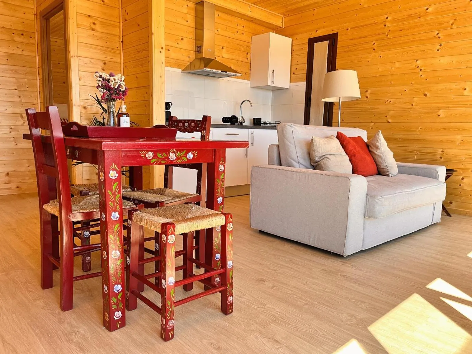 Kitchen or kitchenette in Monte dos Cordeiros