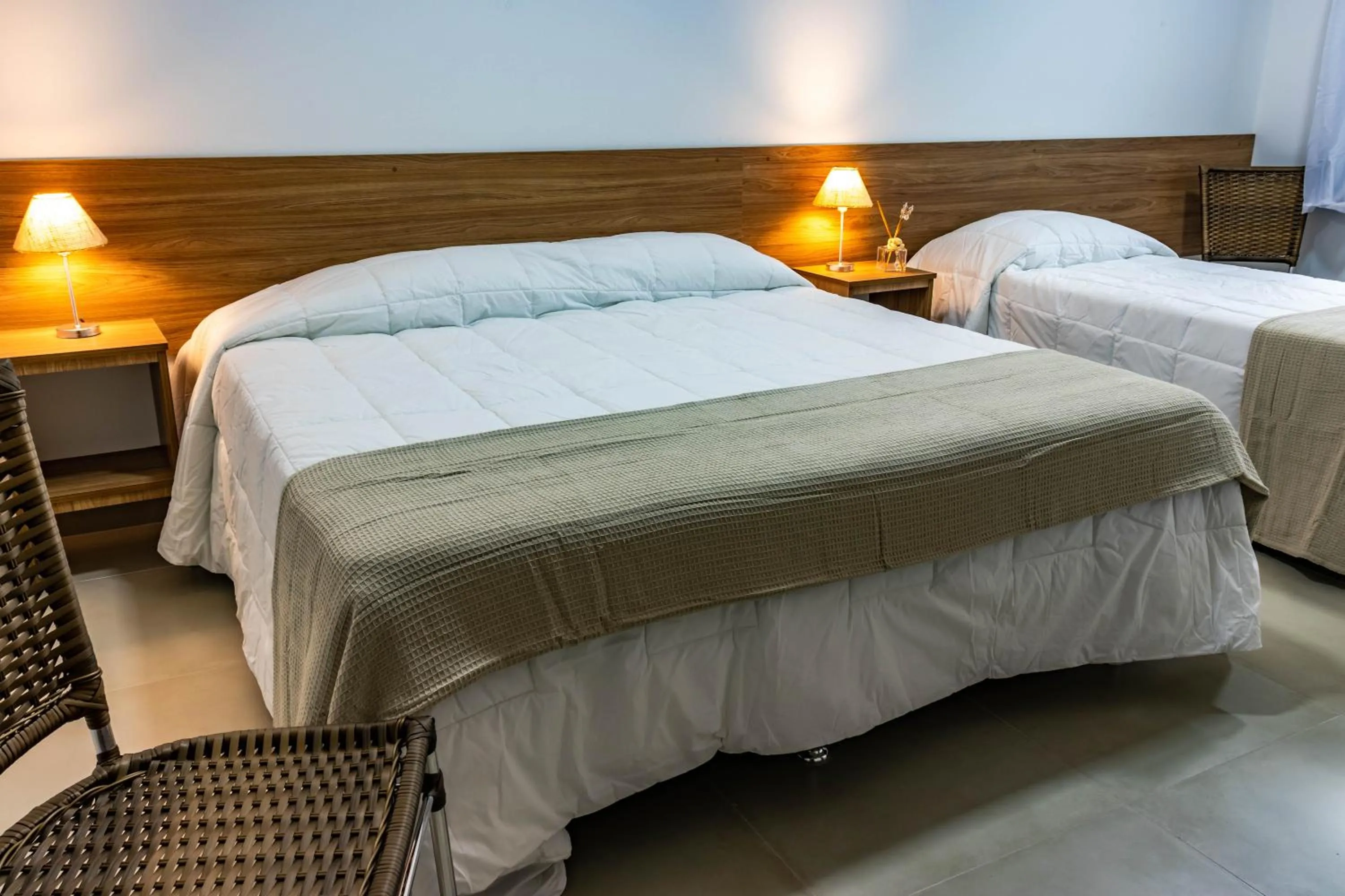 Bed in Pousada São Francisco