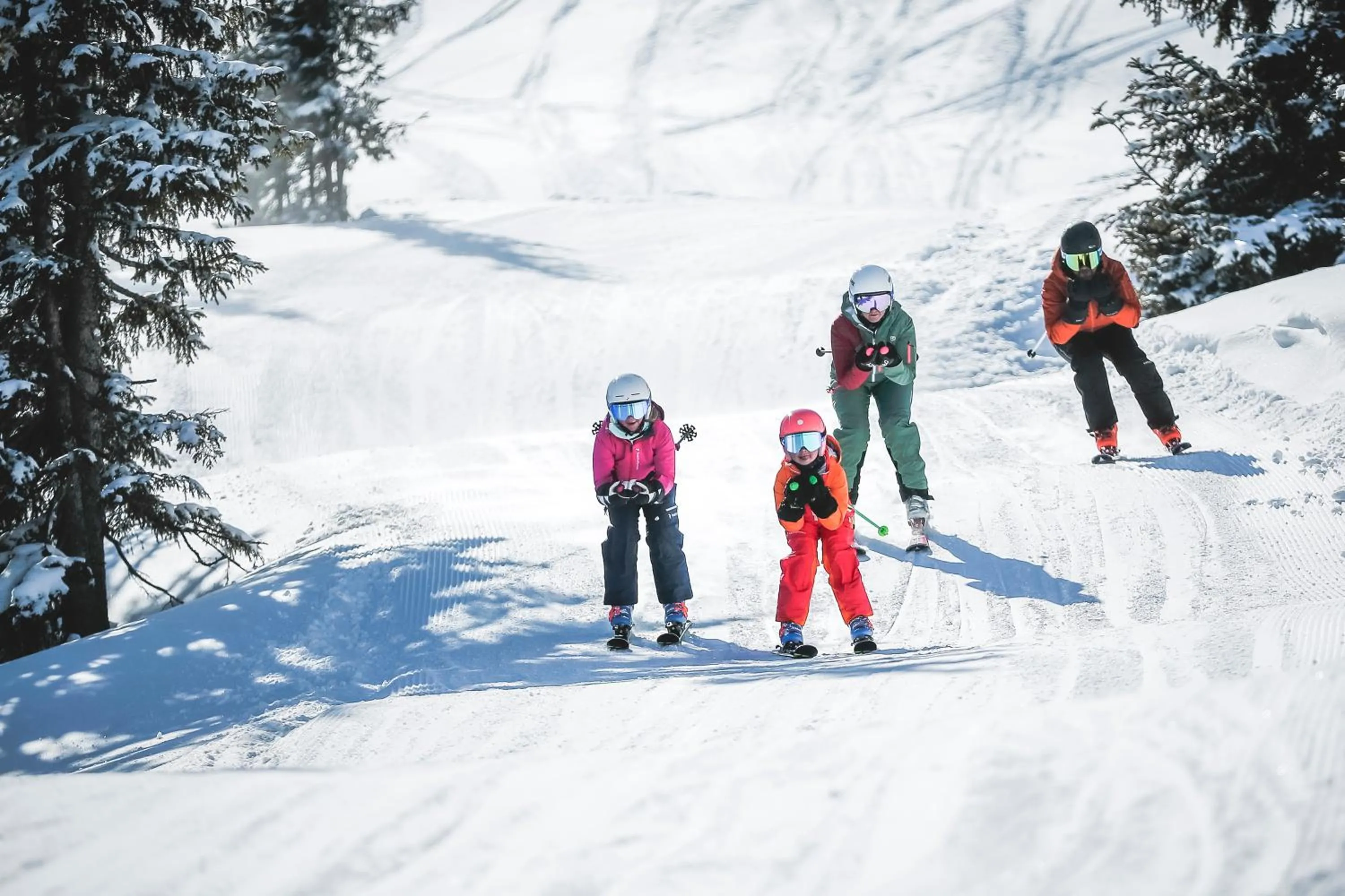 Skiing in Haus Schwaighofer