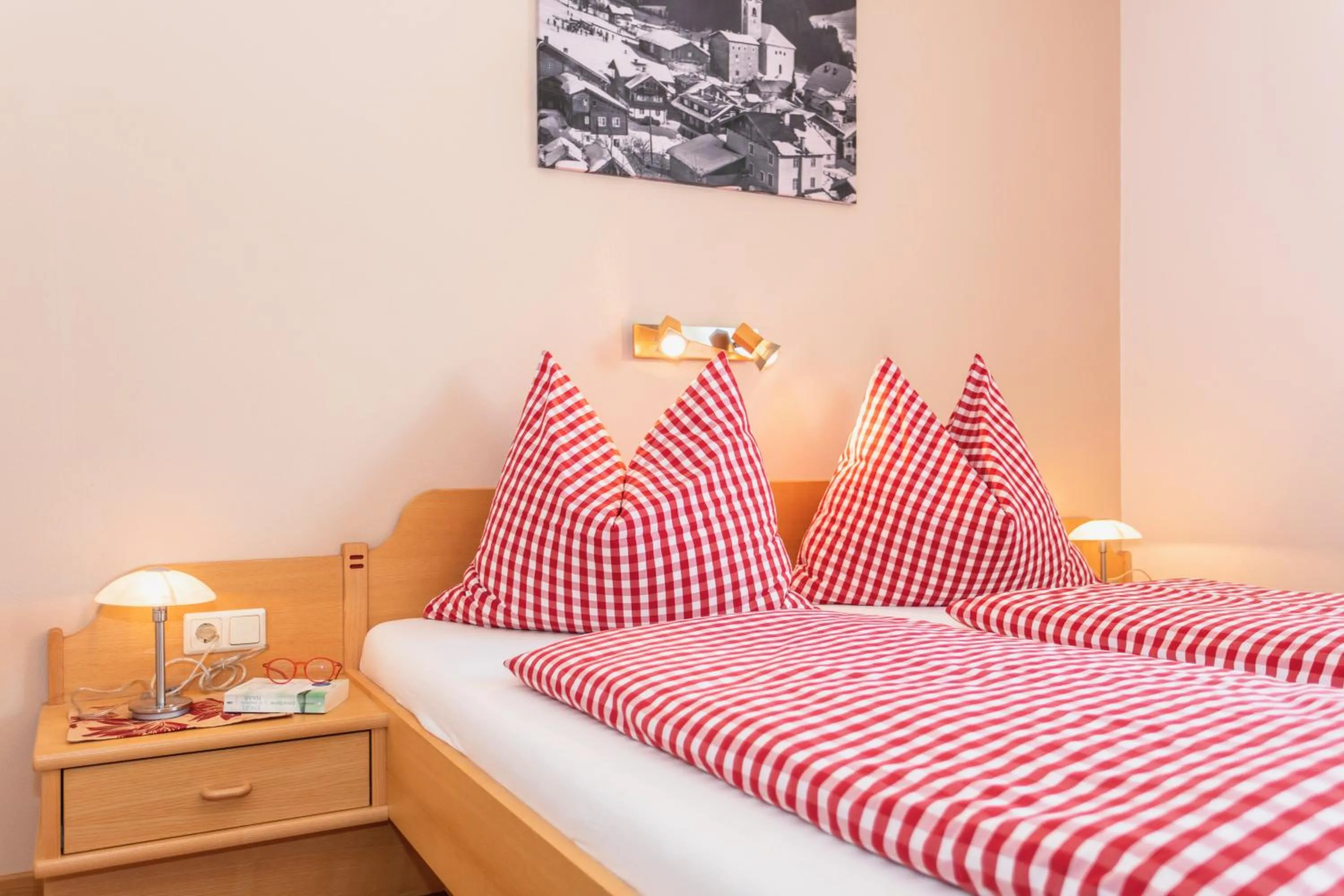 Bedroom, Bed in Haus Schwaighofer