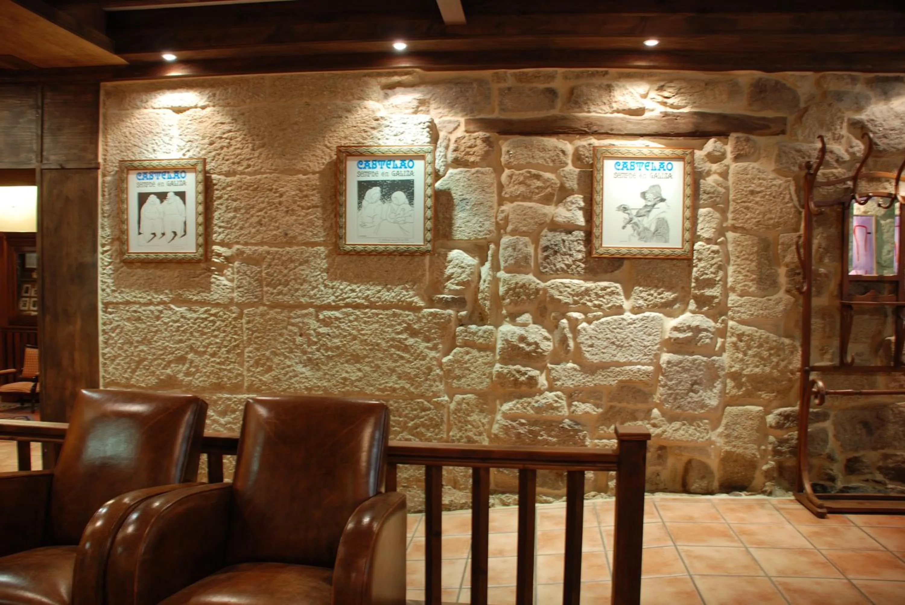 Decorative detail in Hotel O Portelo Rural