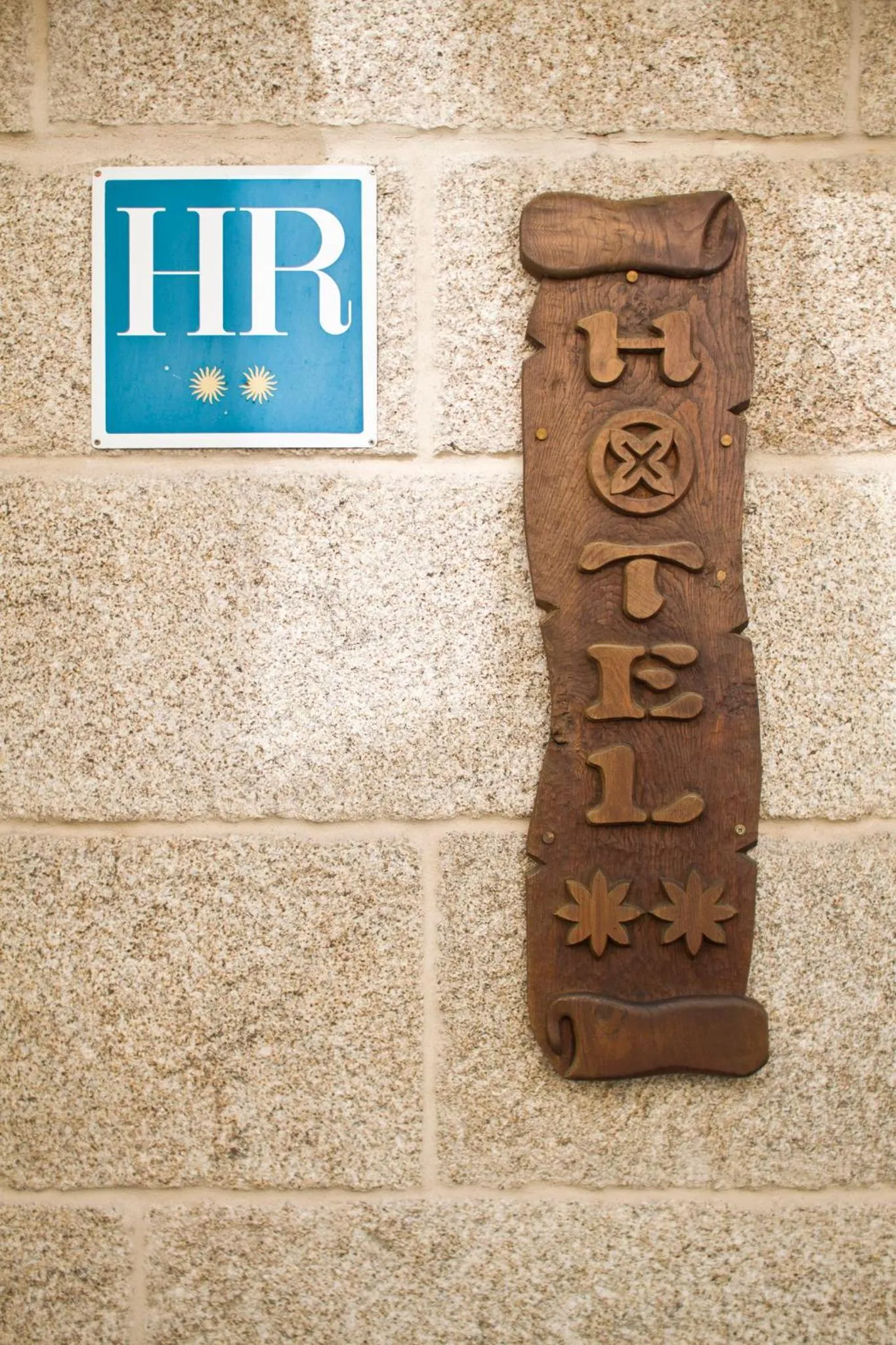 Decorative detail in Hotel O Portelo Rural