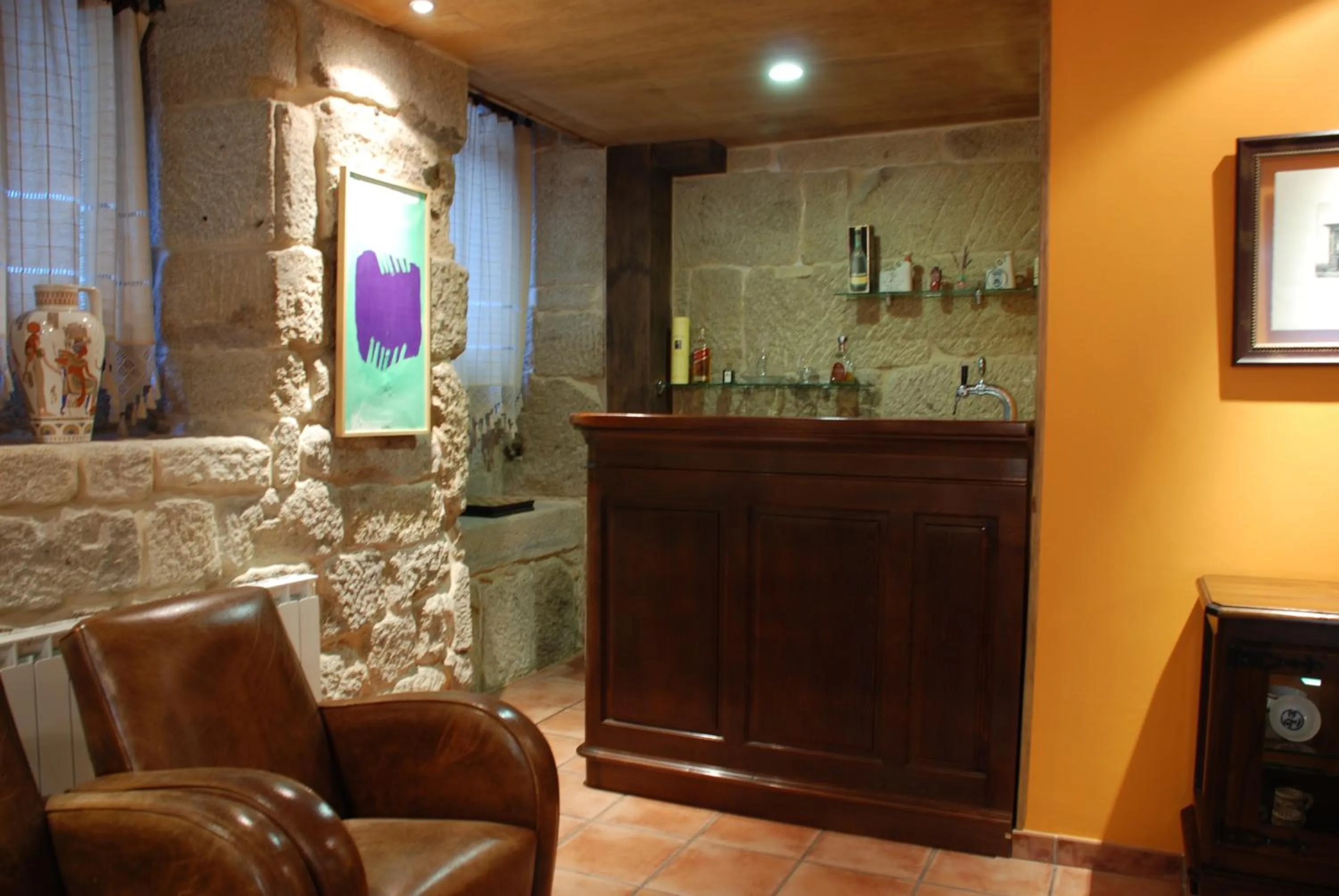 Lobby or reception in Hotel O Portelo Rural