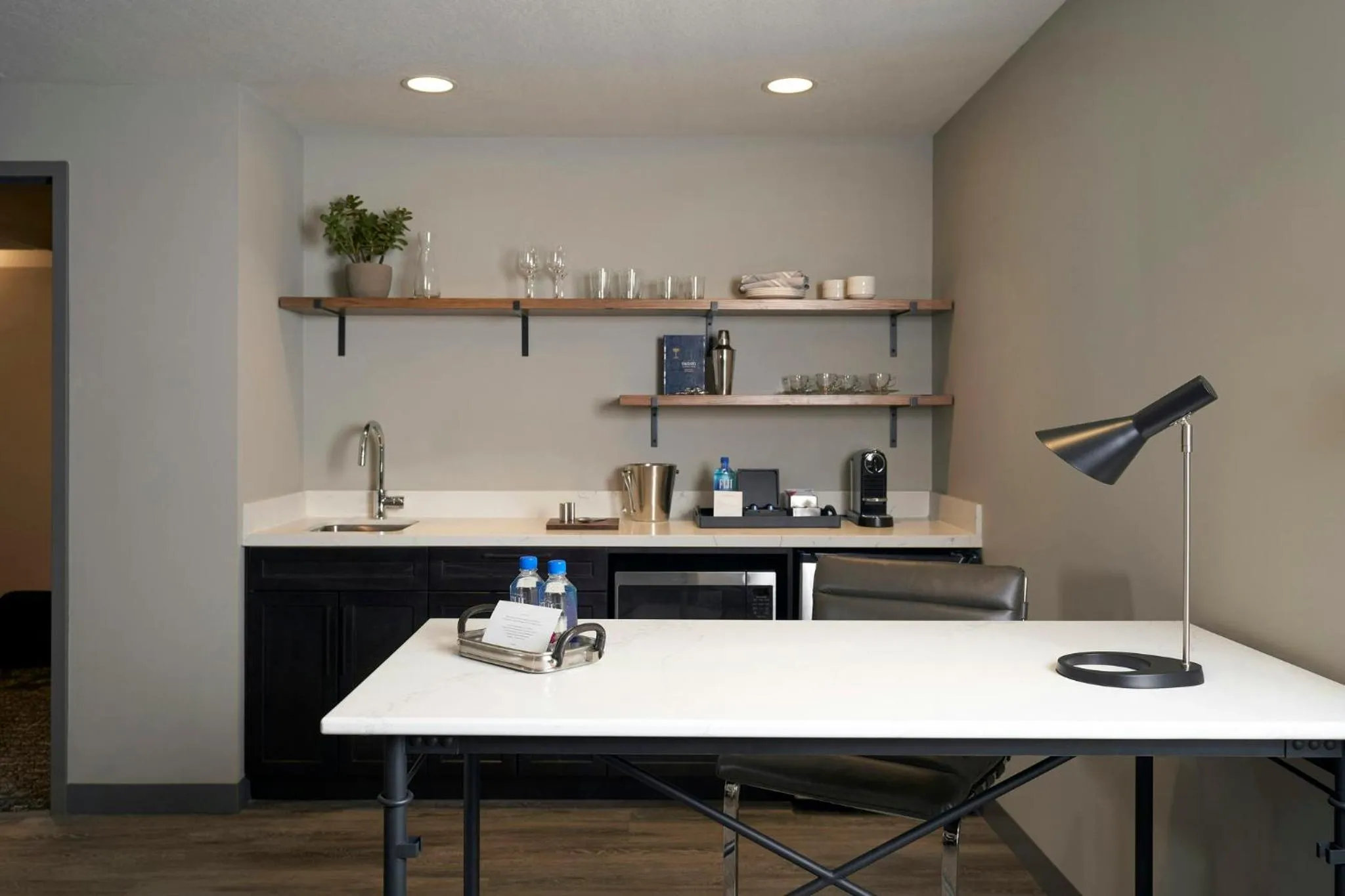 Kitchen or kitchenette in Archer Hotel Seattle/Redmond