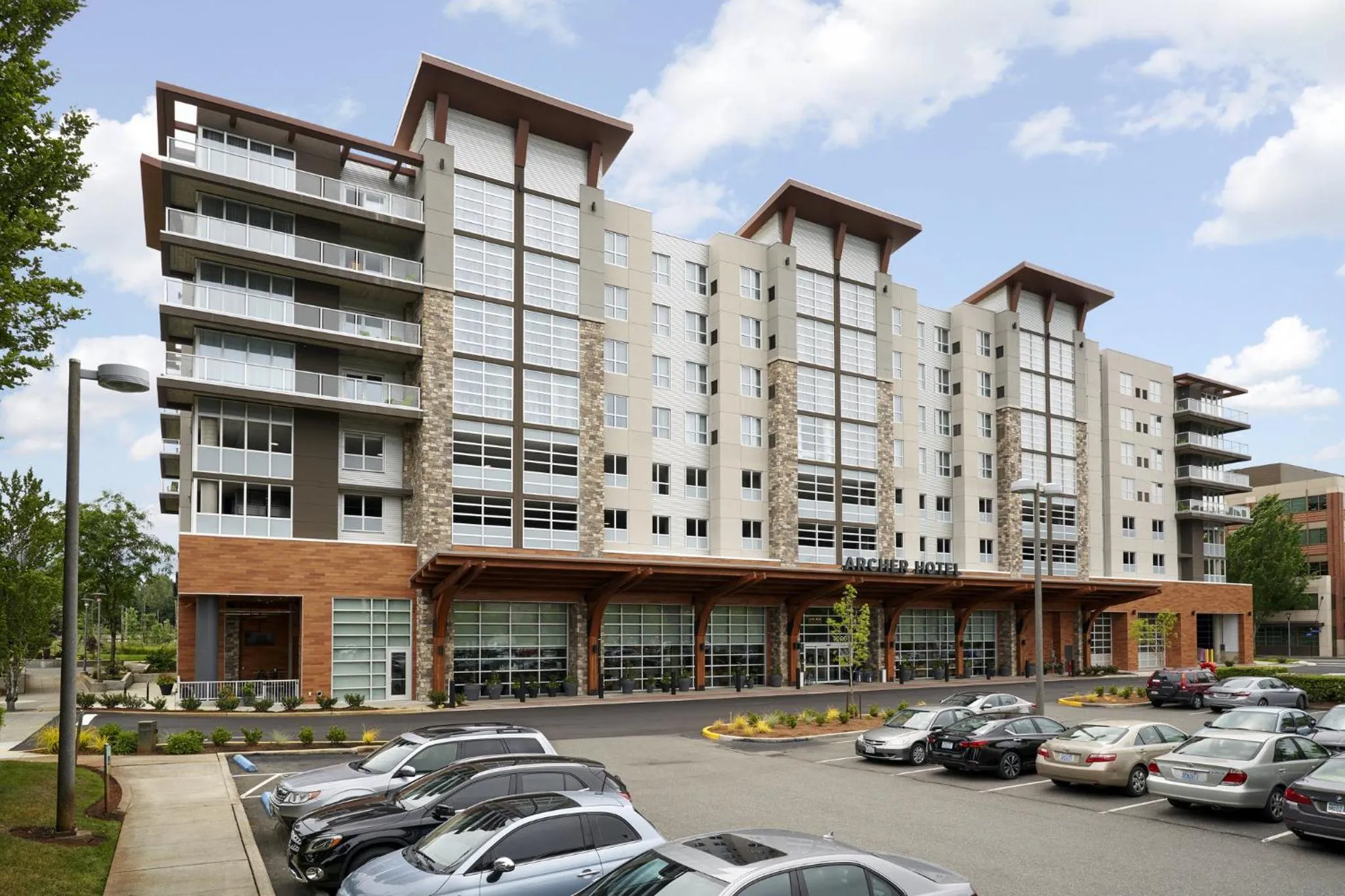 Property building in Archer Hotel Seattle/Redmond