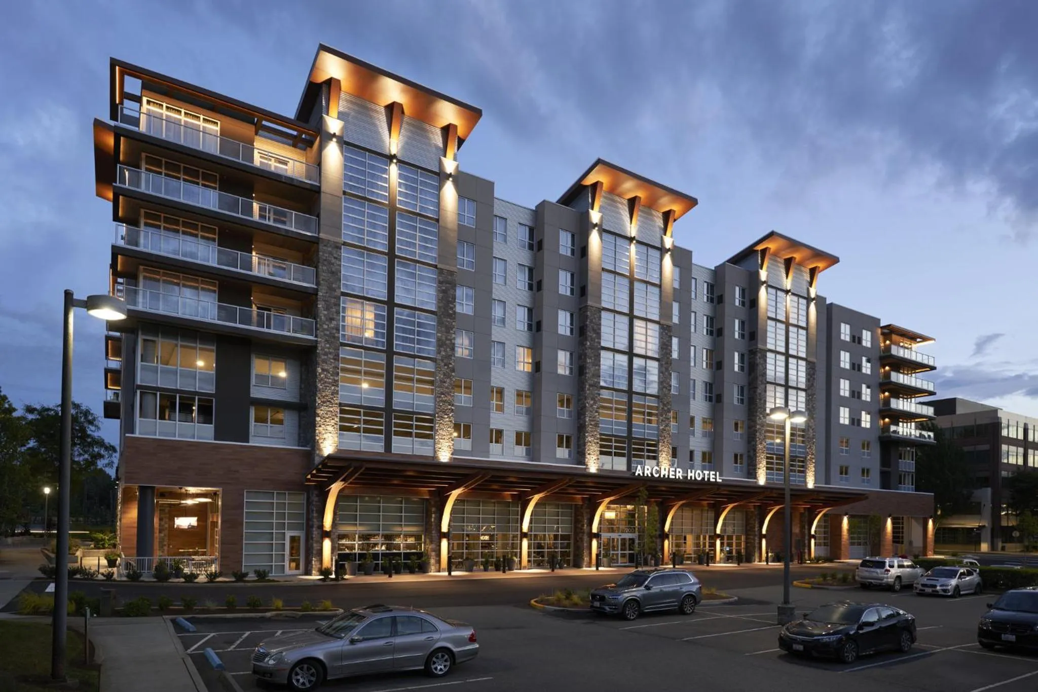 Property building in Archer Hotel Seattle/Redmond