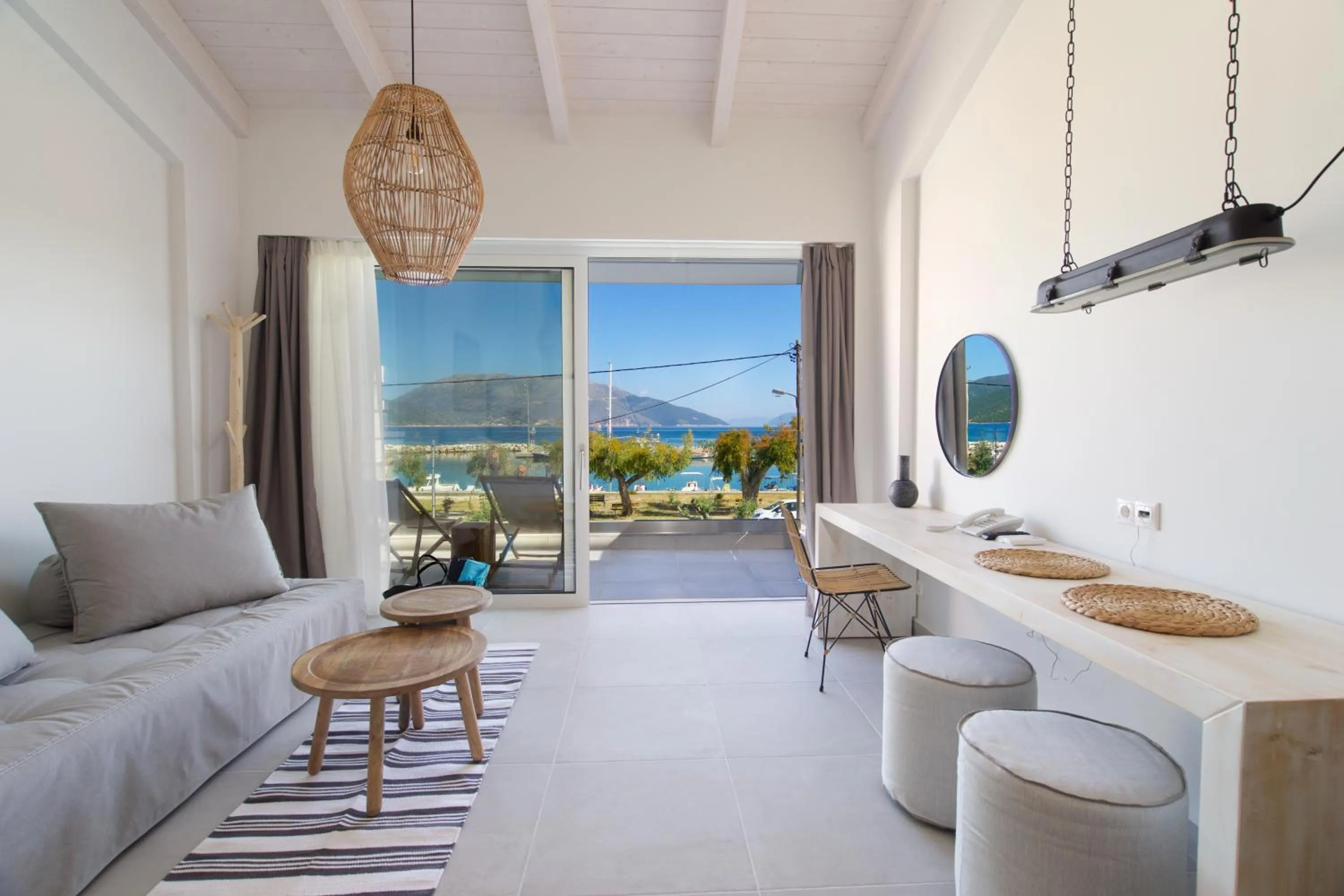 Living room in Alancia Suites