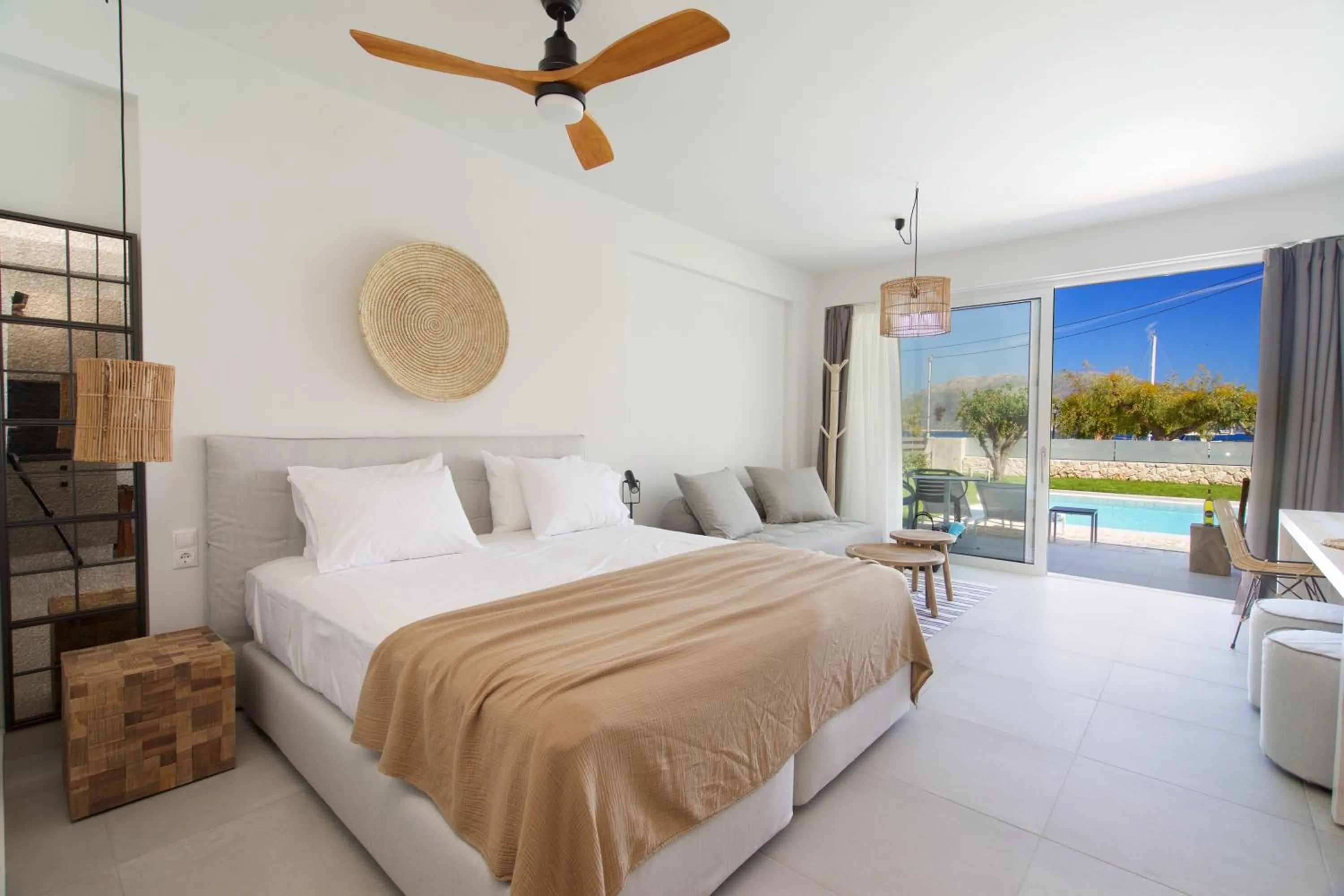 Bed in Alancia Suites