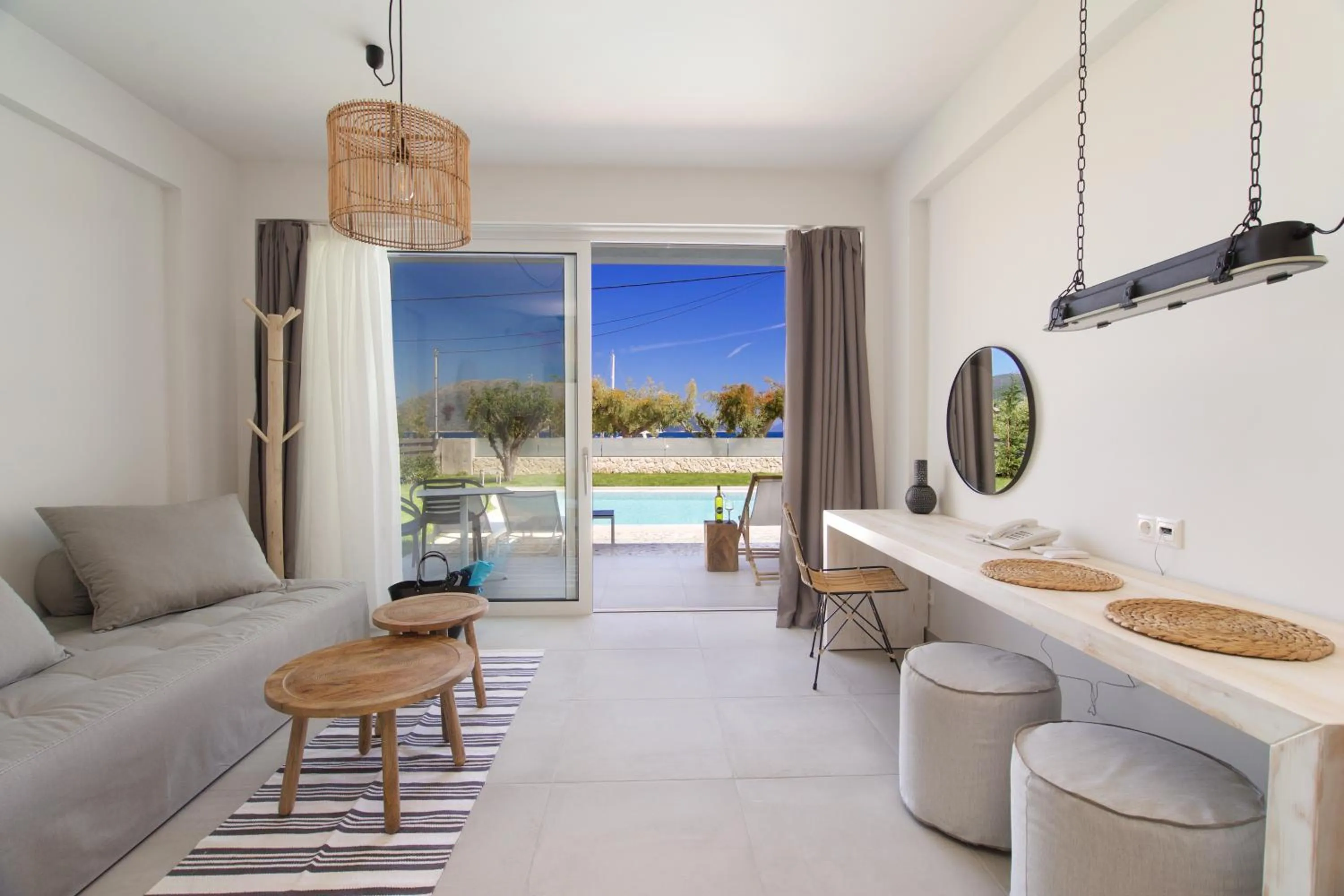 Living room in Alancia Suites