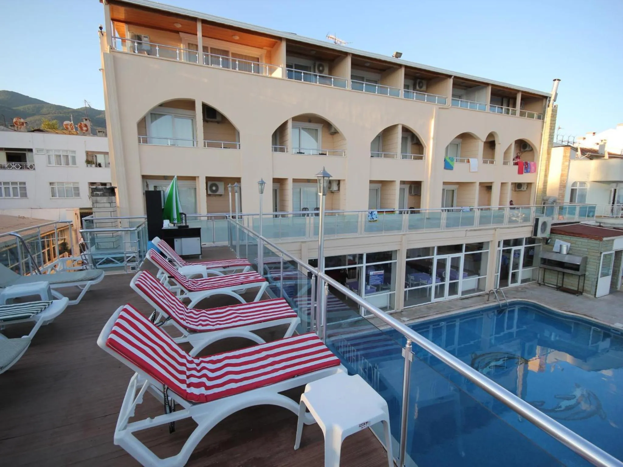 Balcony/Terrace in Ucem Hotel Golden Sea