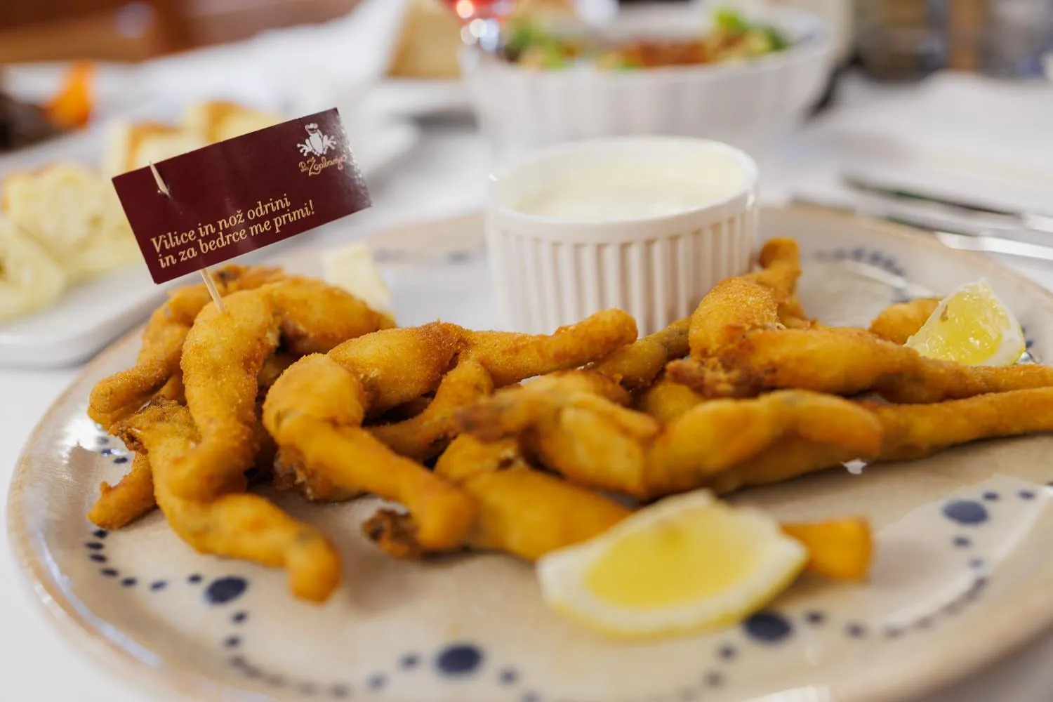 Restaurant/places to eat in Pri Žabarju Bed & Breakfast Ljubljana