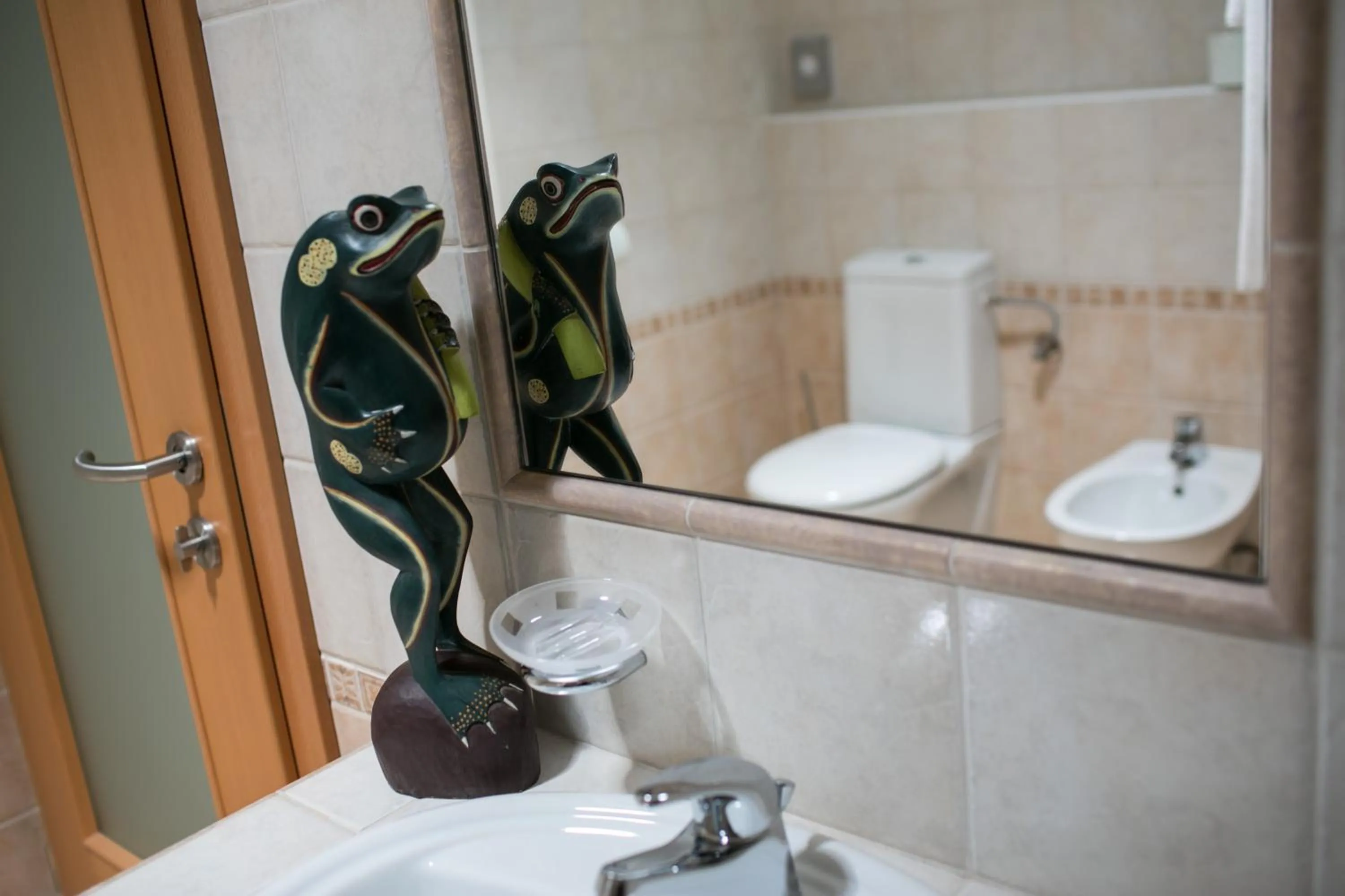 Toilet in Pri Žabarju Bed & Breakfast Ljubljana