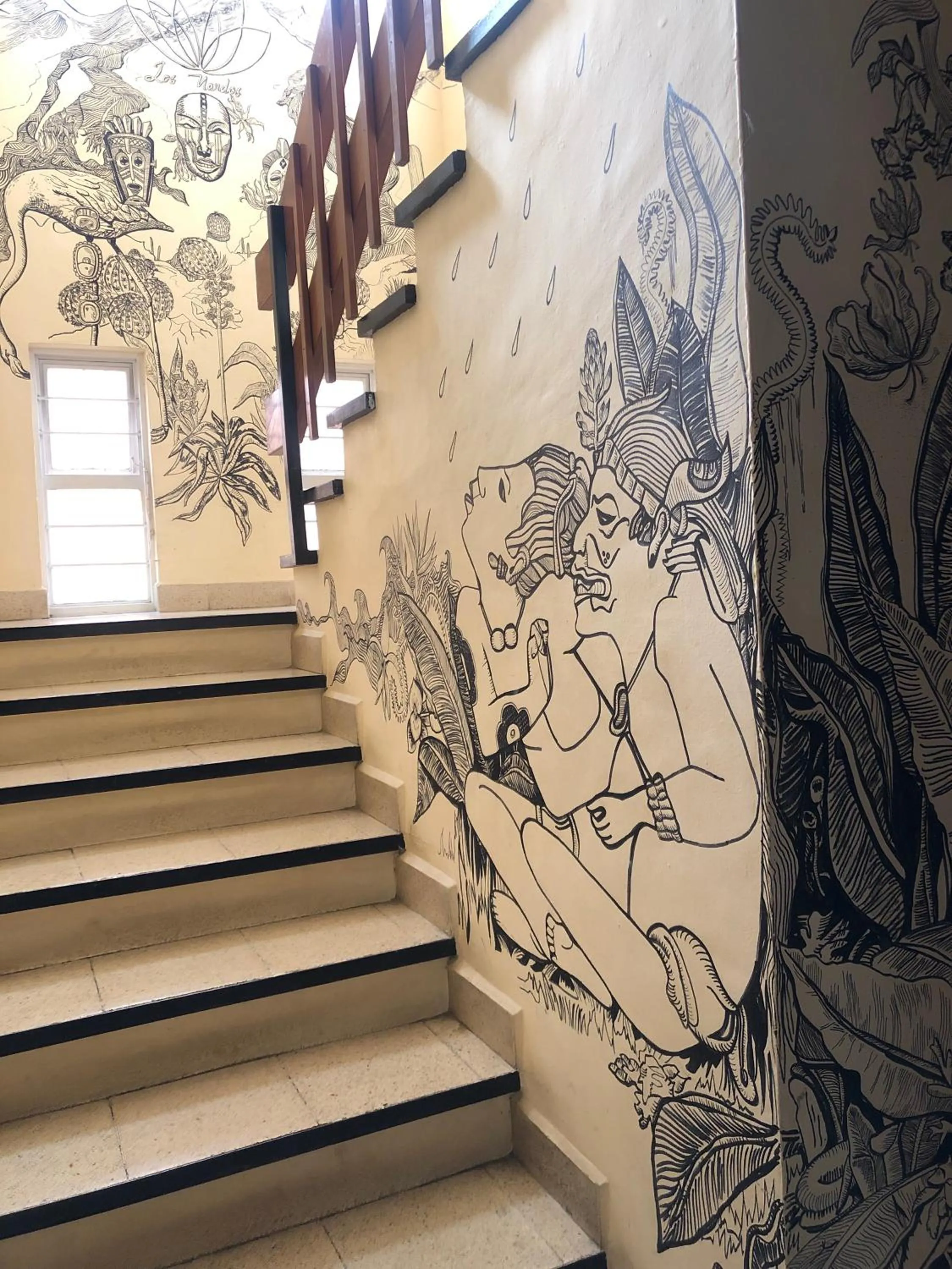 Property building in Los Nardos Hostel -pet friendly-