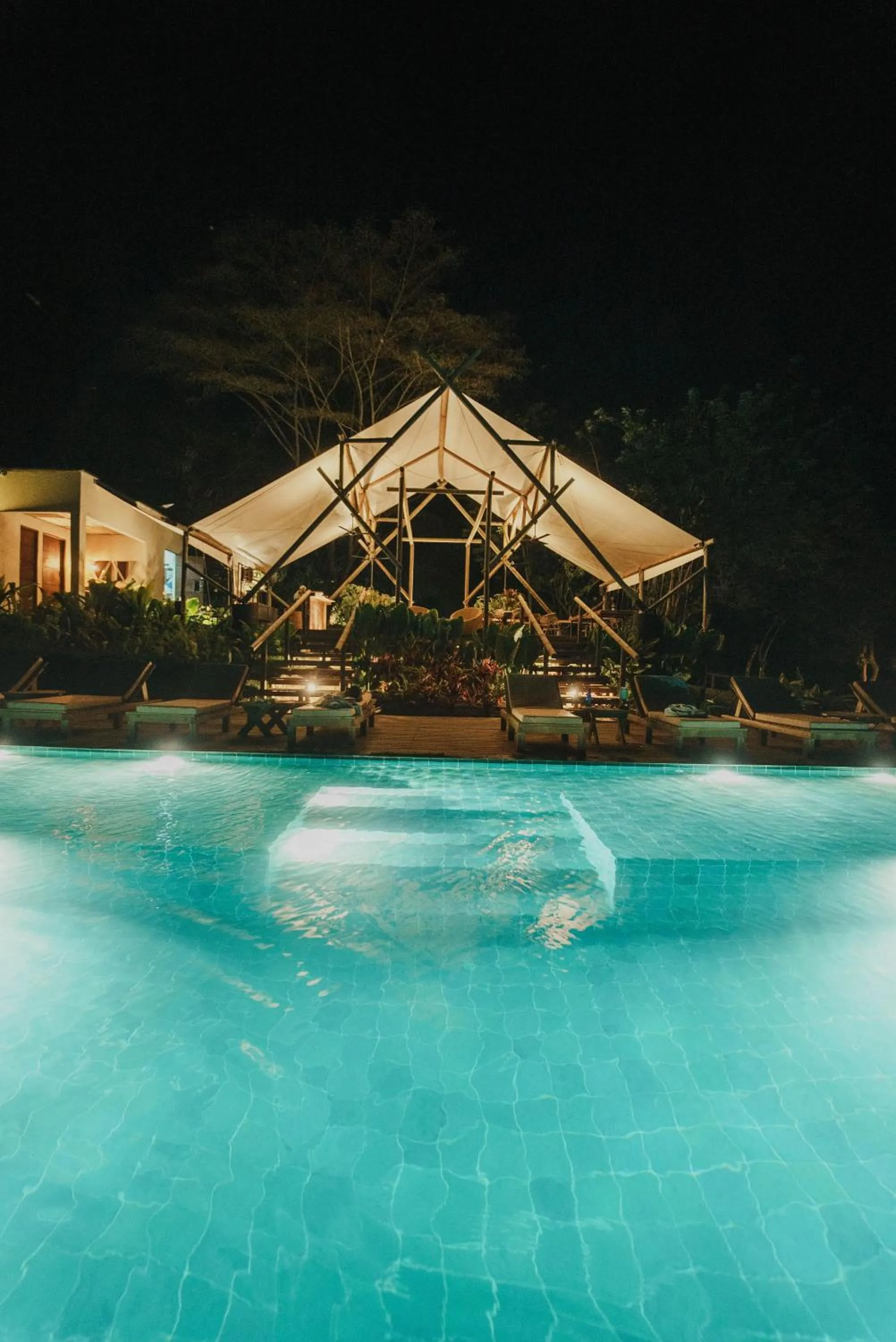 Pool view in Glamping Entre Rios