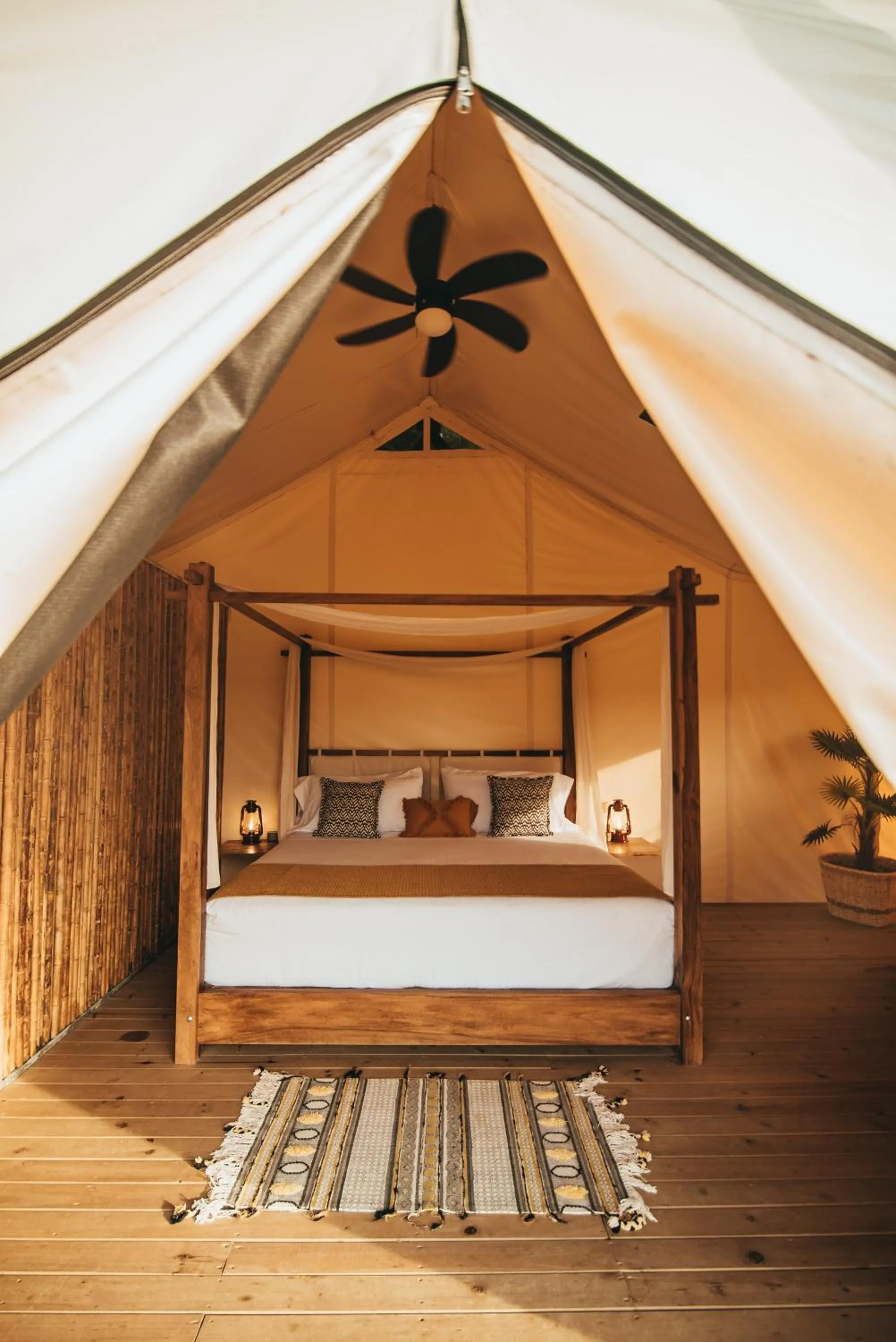 Bed in Glamping Entre Rios