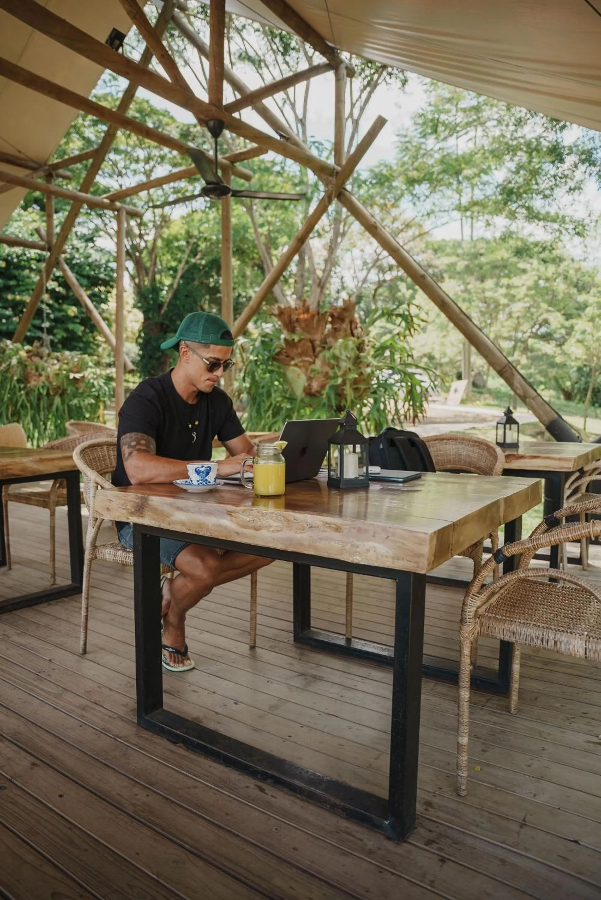 Seating area in Glamping Entre Rios