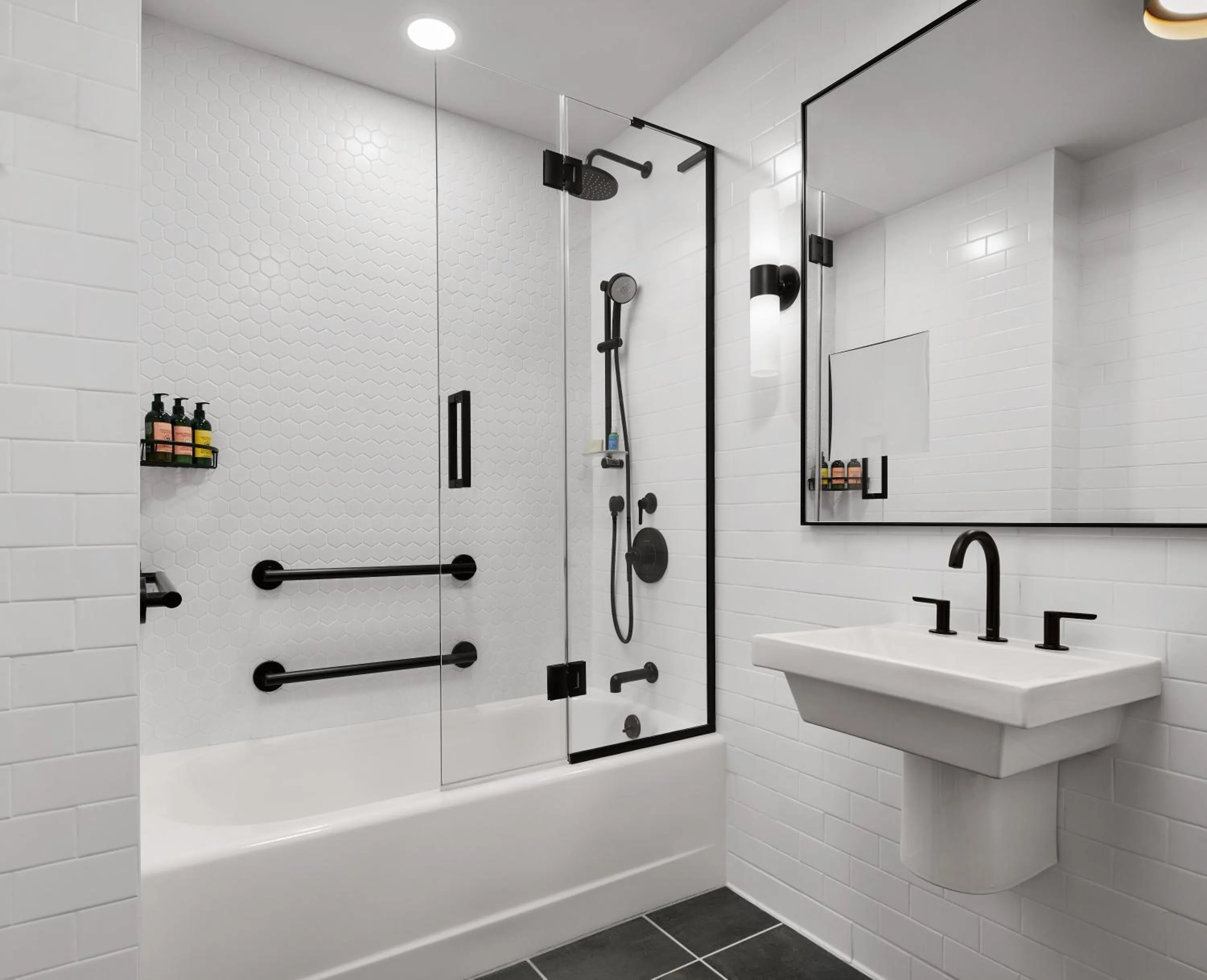 Bathroom in Gansevoort Meatpacking