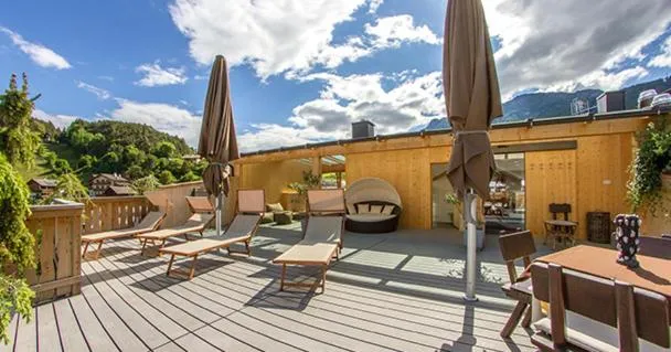 Balcony/Terrace in Garni Residence Trocker