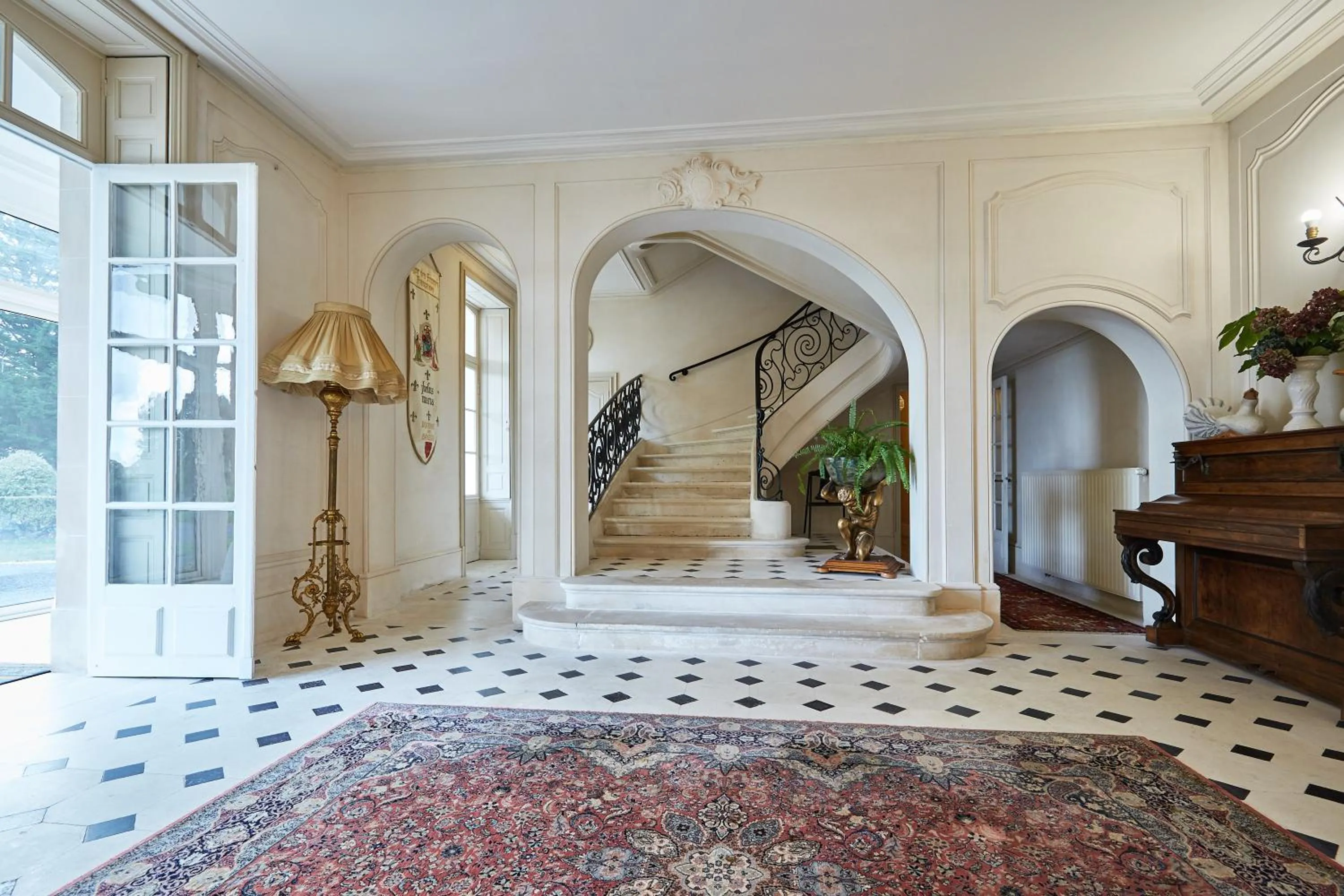 Living room in Chateau des Monts