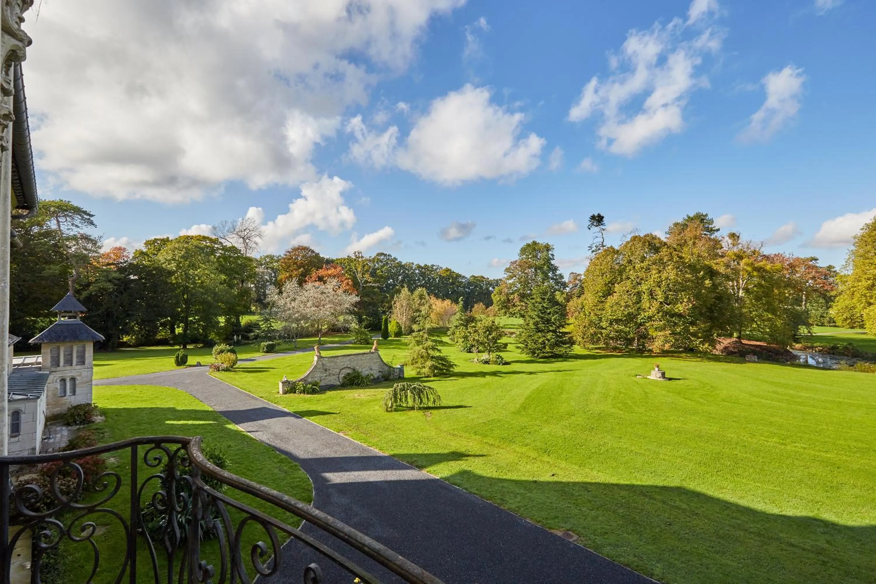 Garden in Chateau des Monts