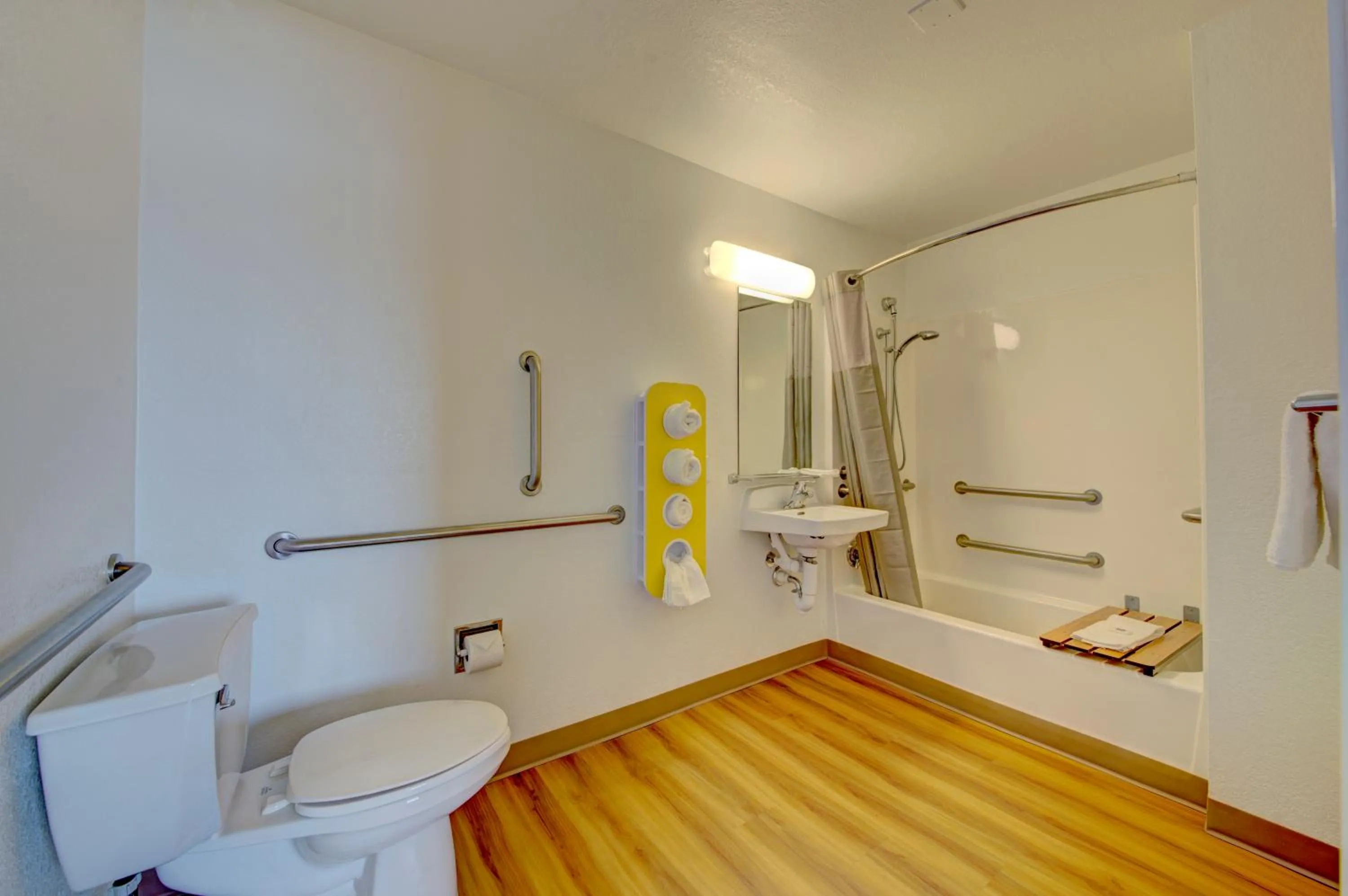 Bed in Motel 6-Cocoa Beach, FL