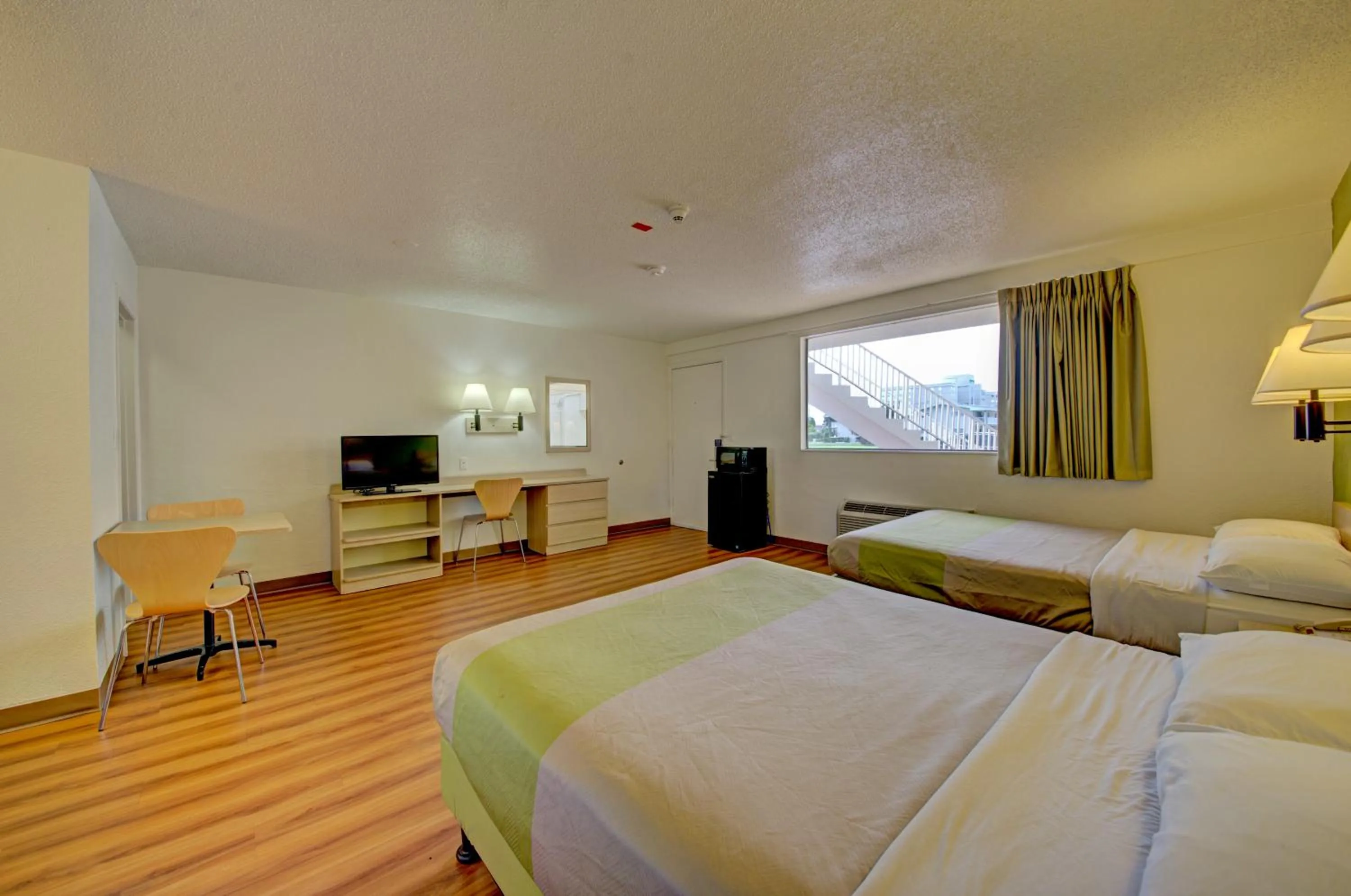 Bed in Motel 6-Cocoa Beach, FL