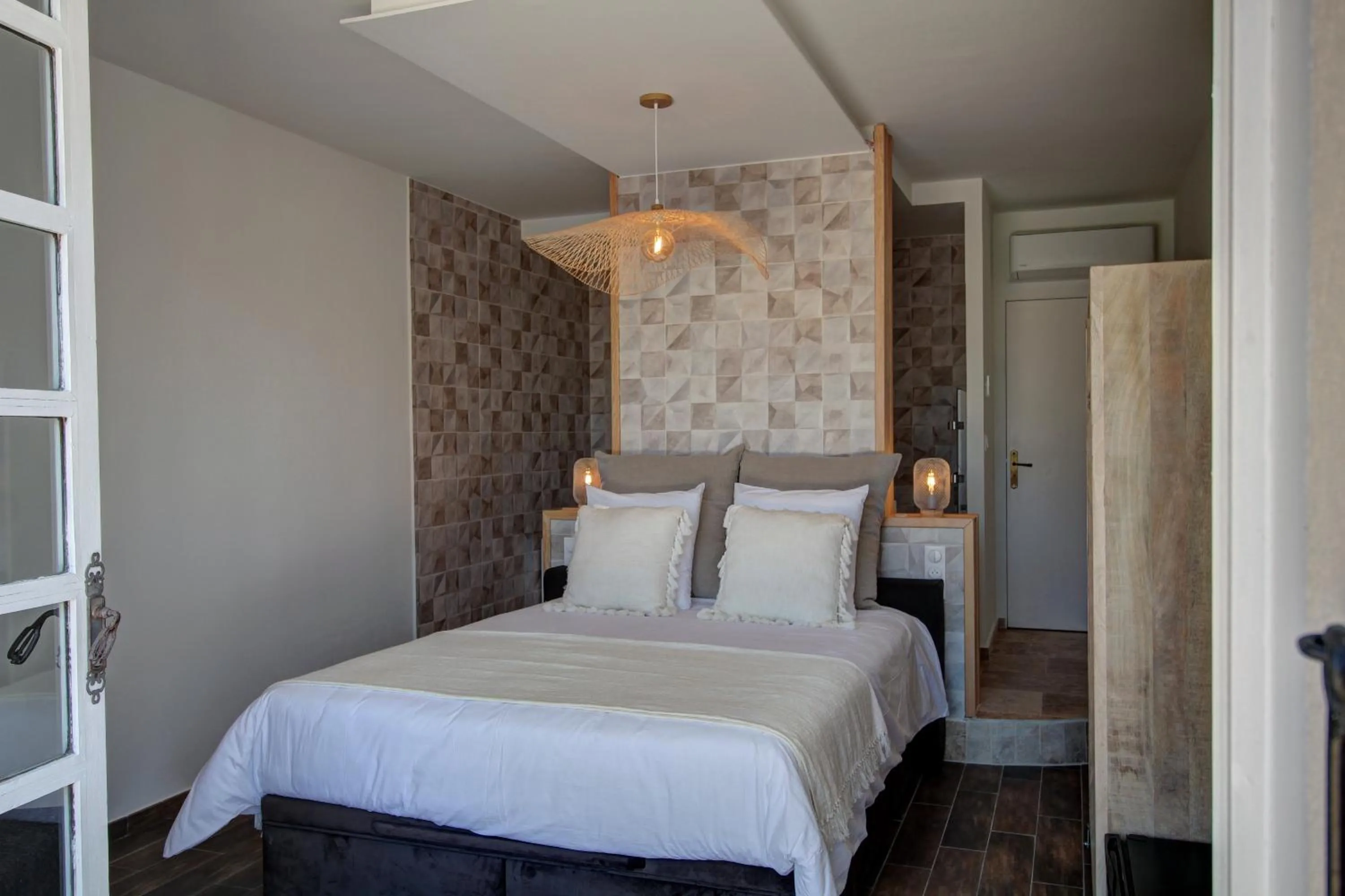 Bed in La Demeure de l'Arche