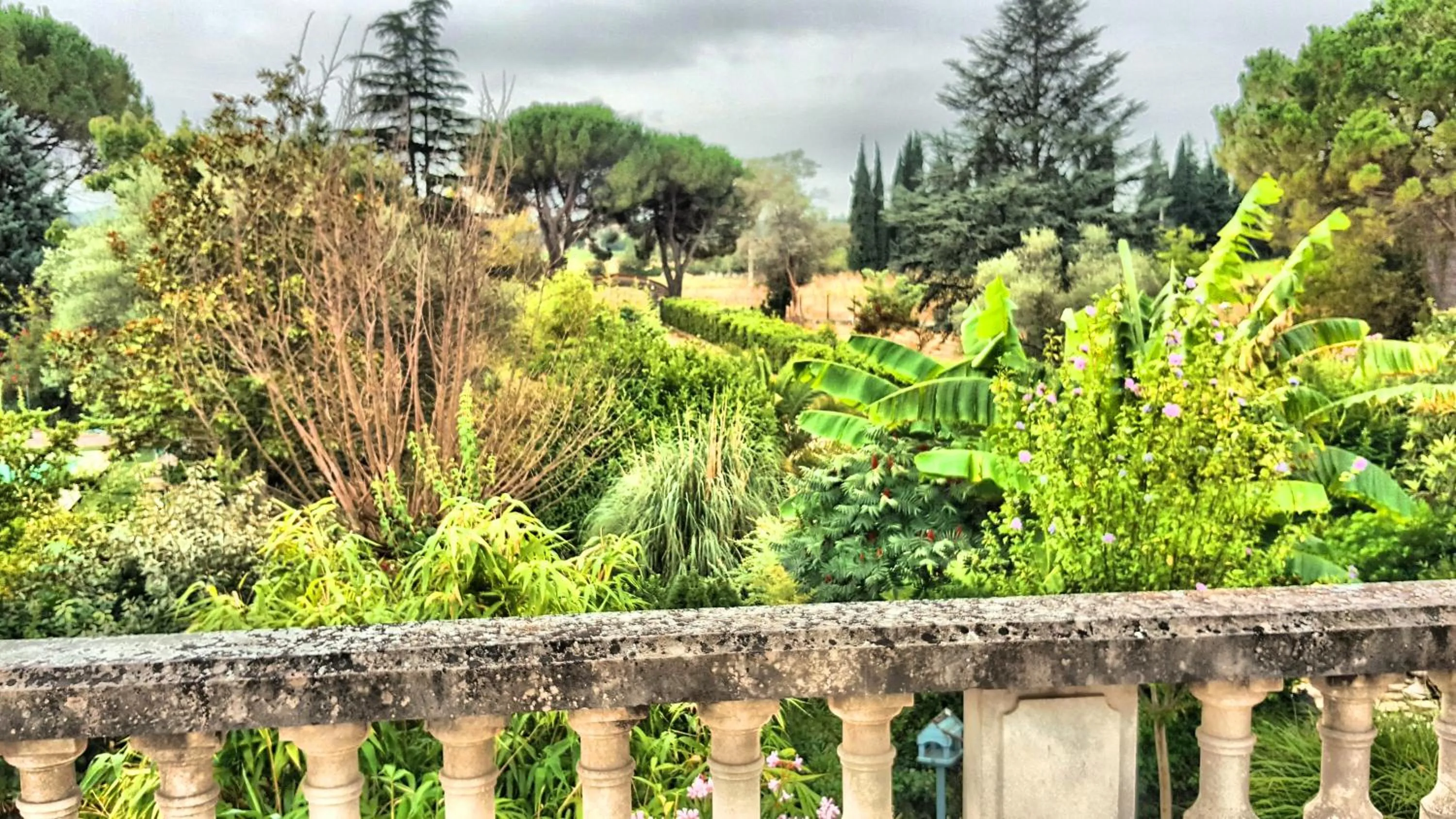 Natural landscape in La Demeure de l'Arche
