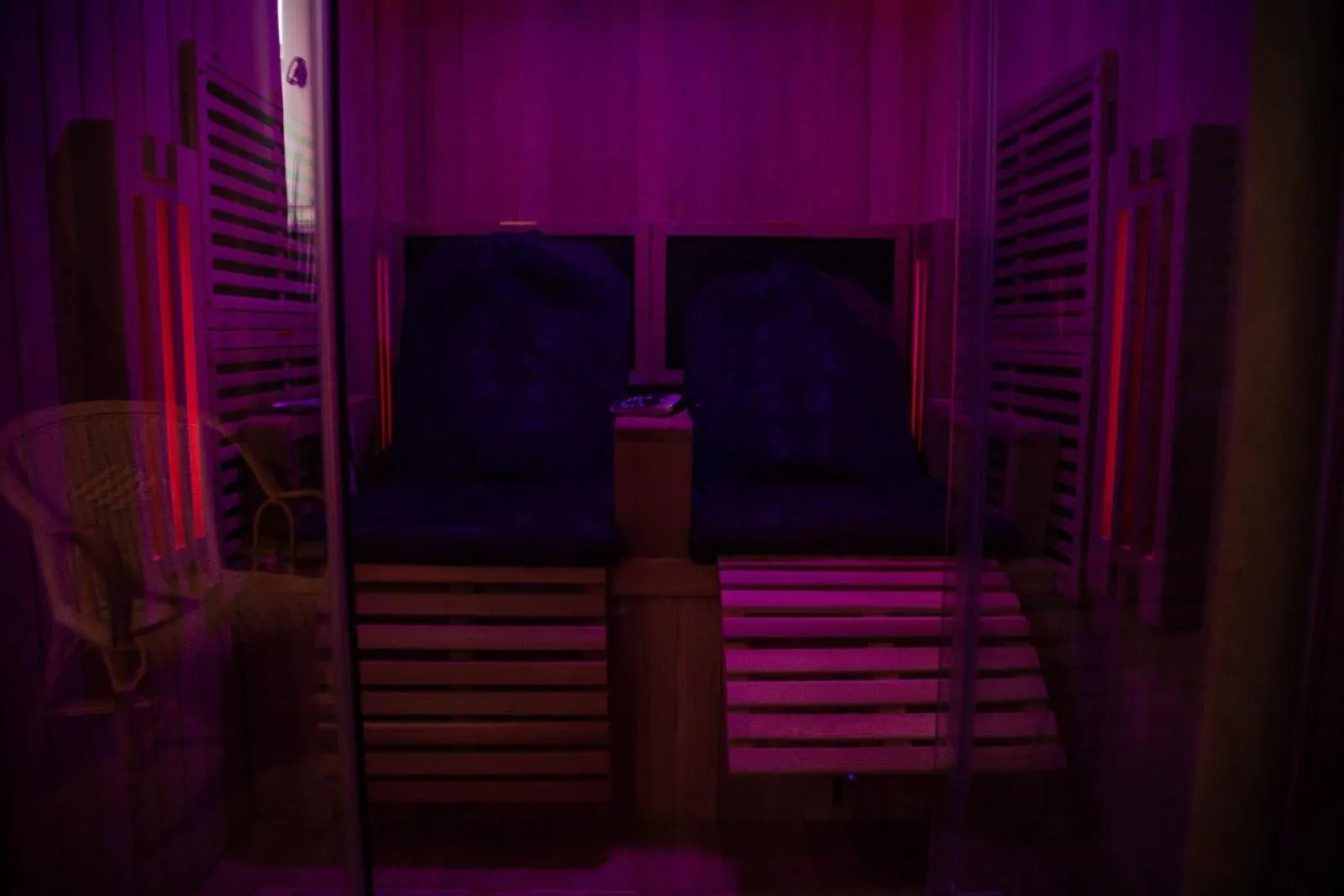 Sauna in La Demeure de l'Arche