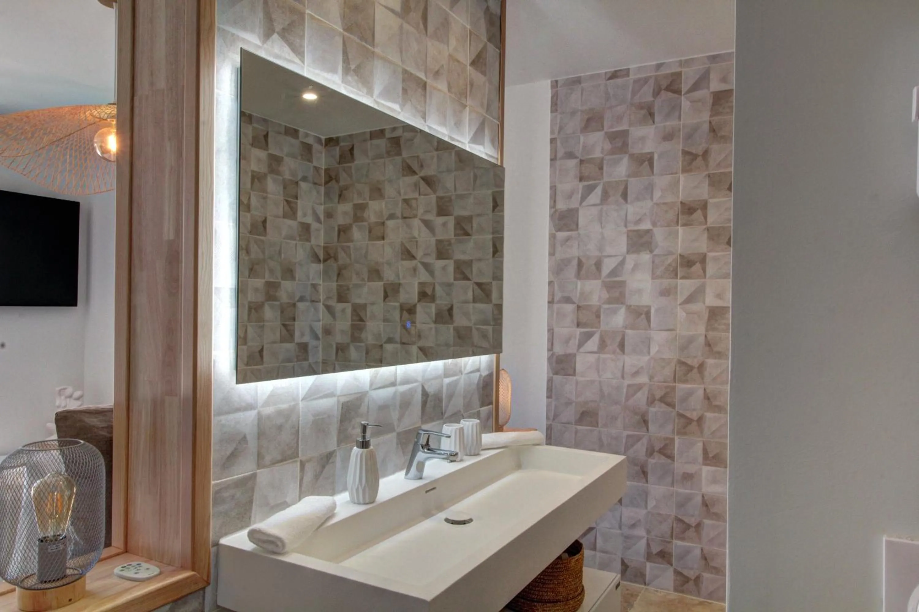 Bathroom in La Demeure de l'Arche