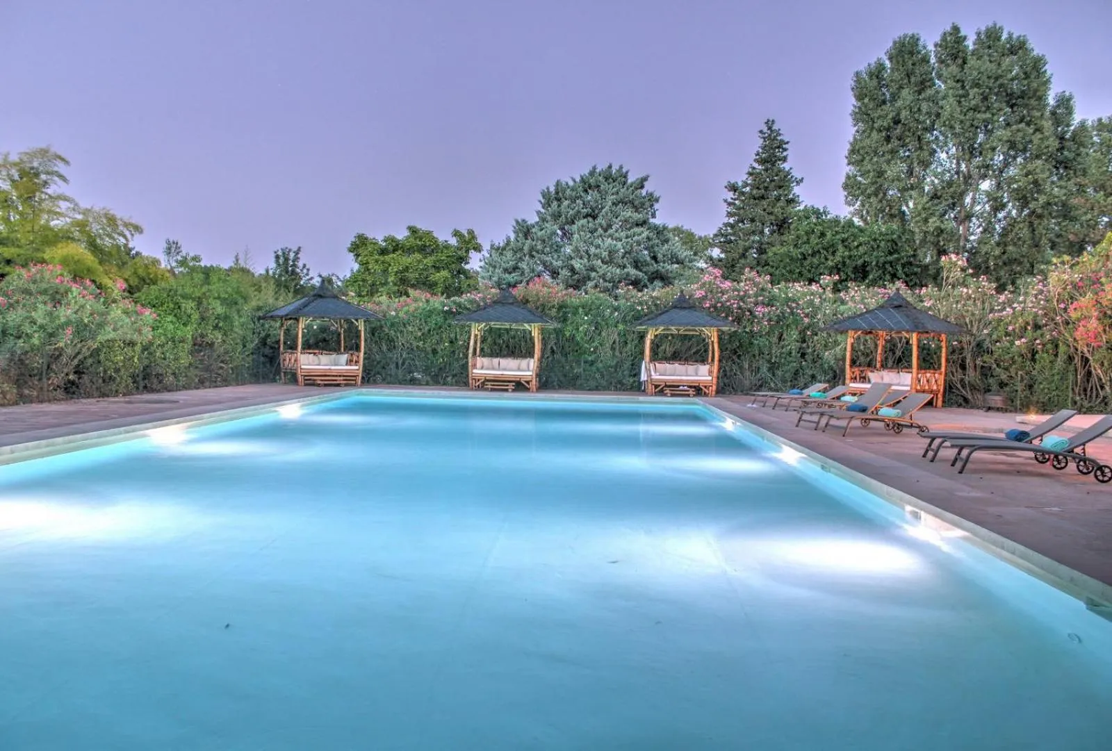 Patio, Swimming Pool in La Demeure de l'Arche