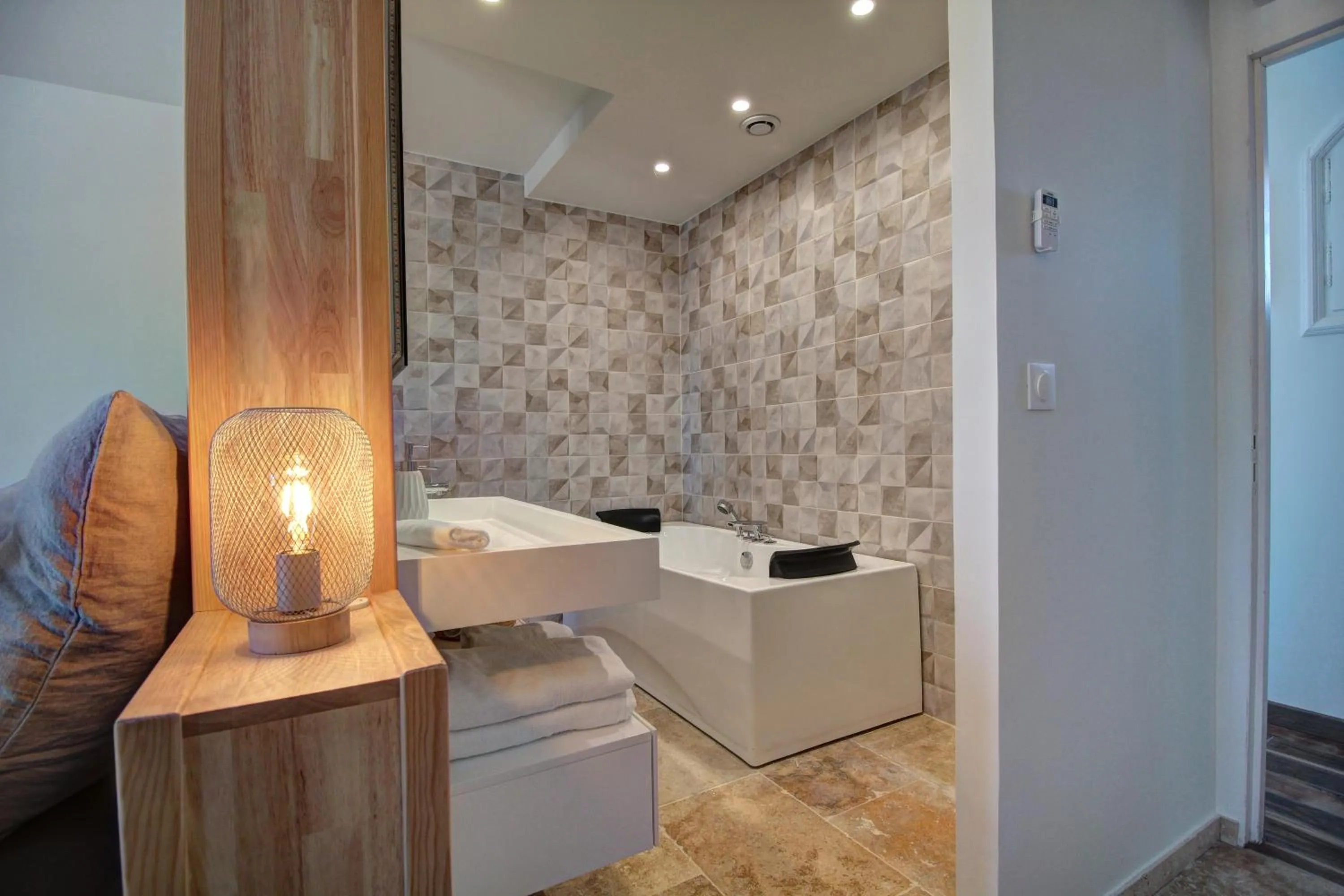 Bathroom in La Demeure de l'Arche