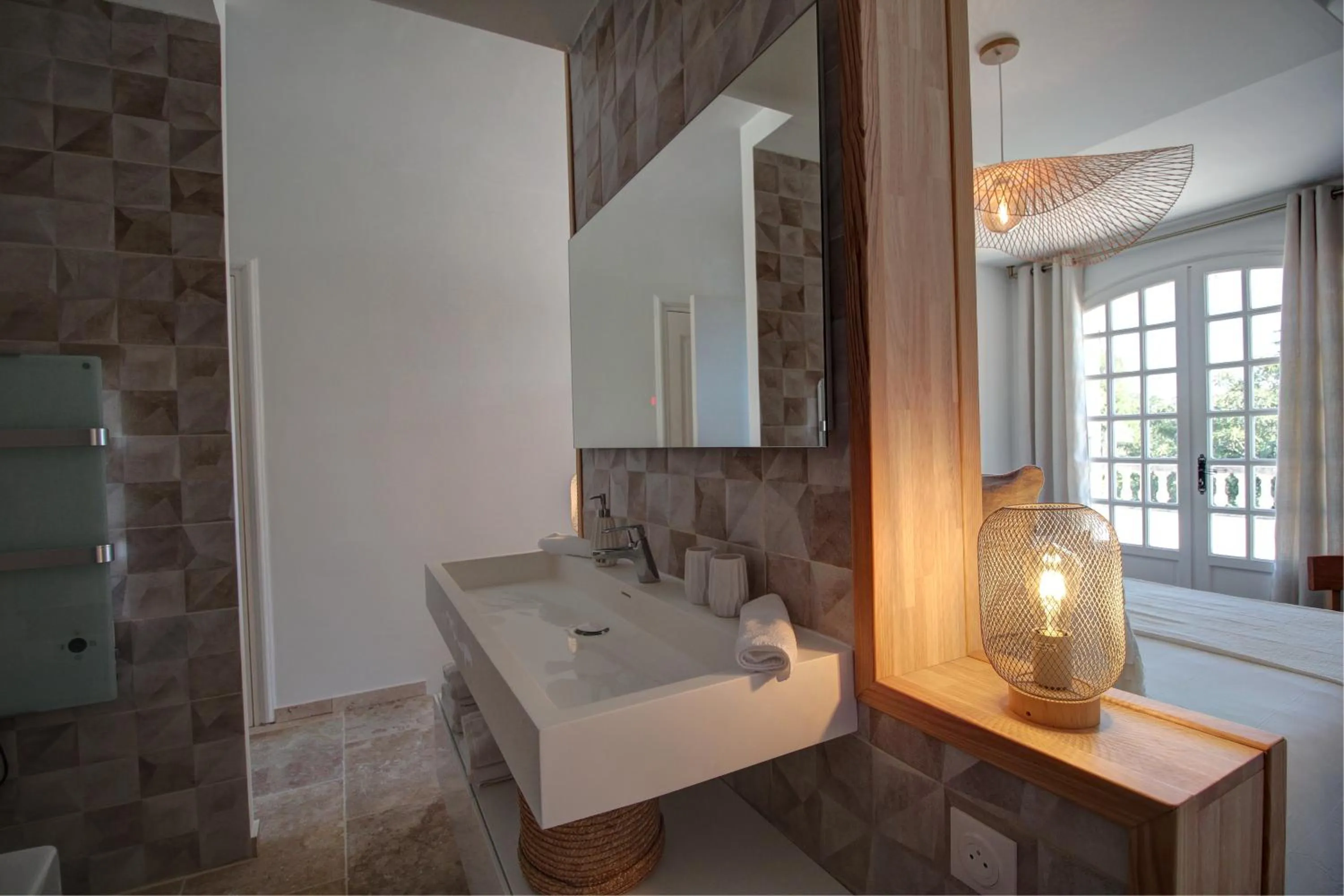 Bathroom in La Demeure de l'Arche