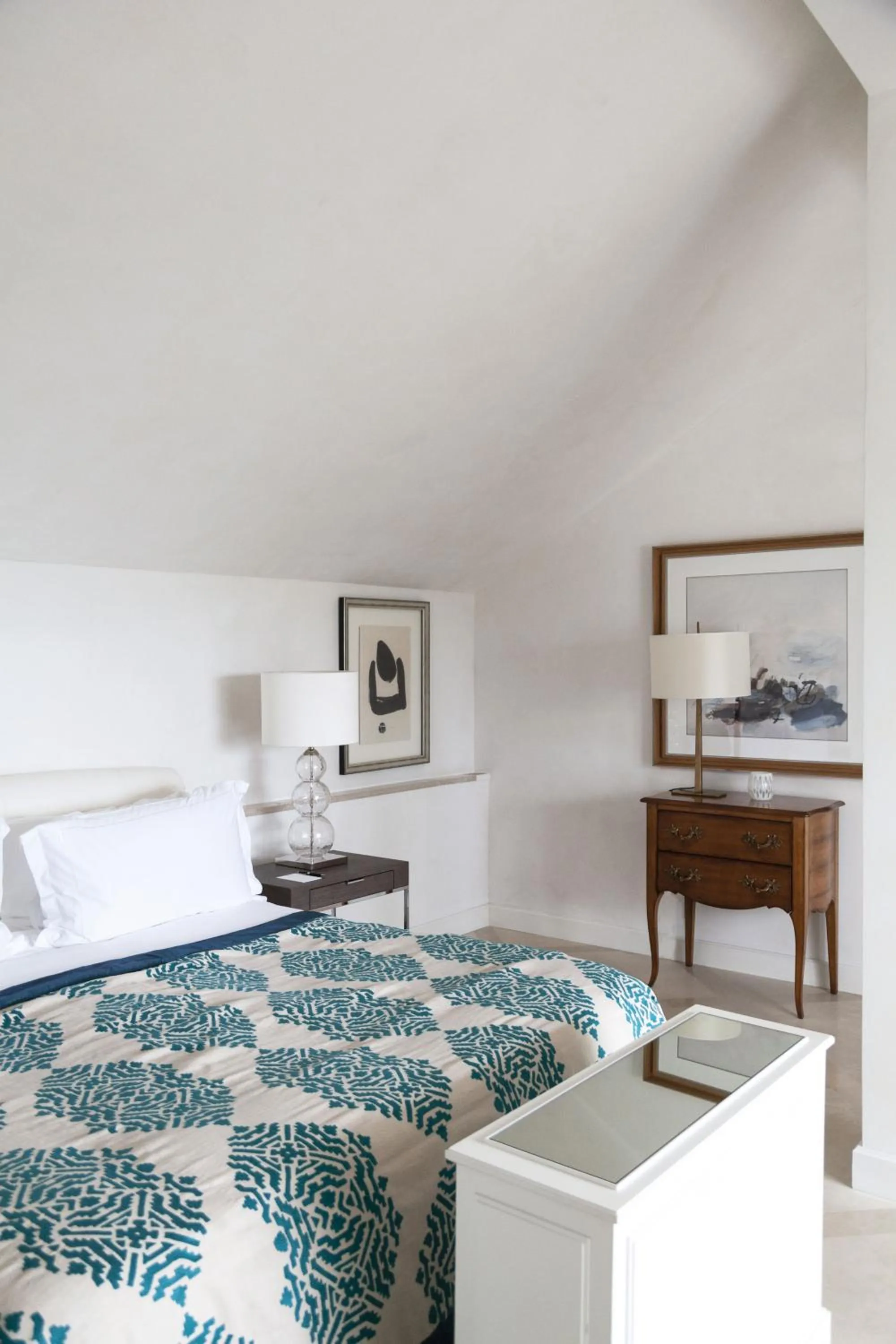 Bedroom, Bed in Splendido, A Belmond Hotel, Portofino