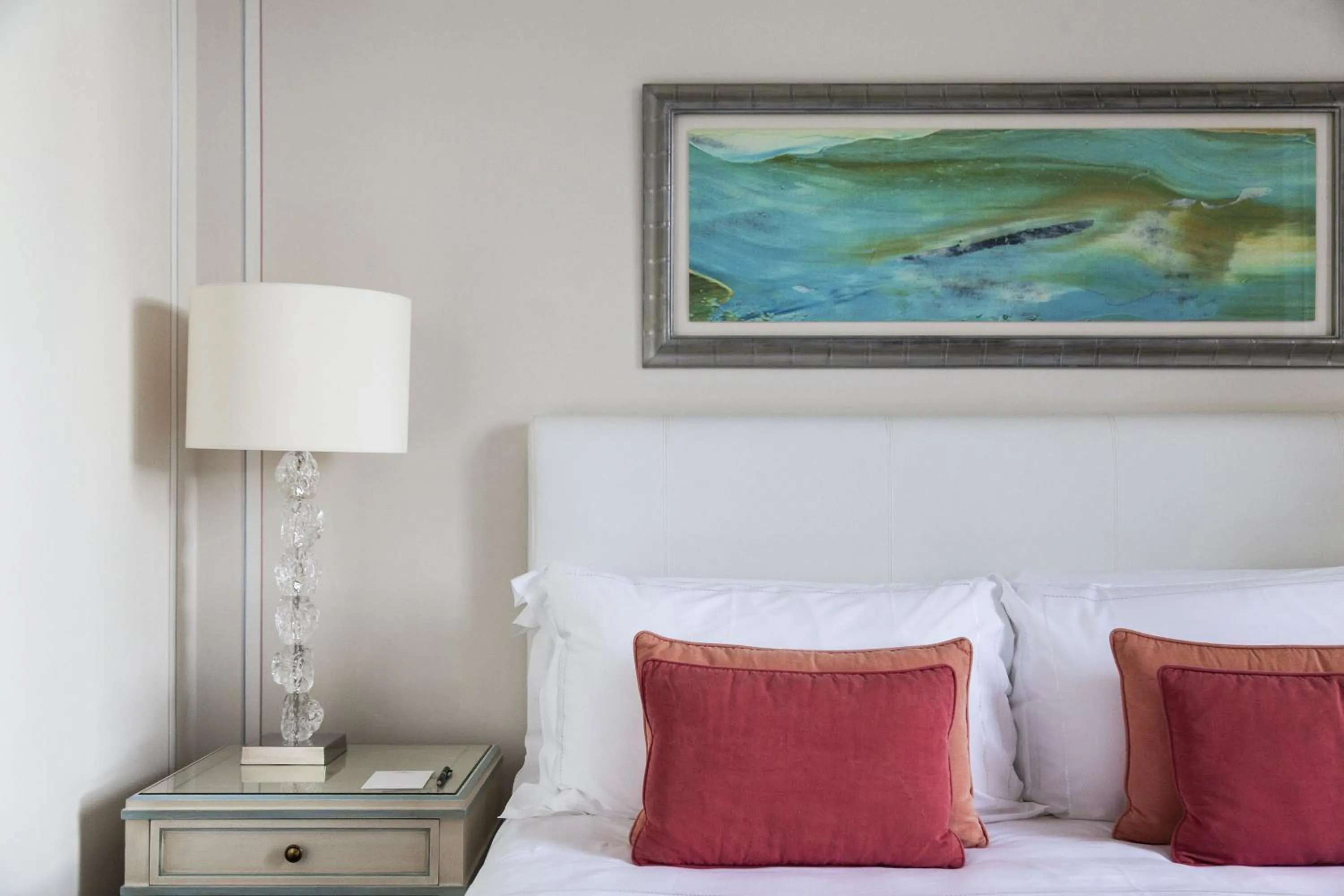 Bedroom, Bed in Splendido, A Belmond Hotel, Portofino