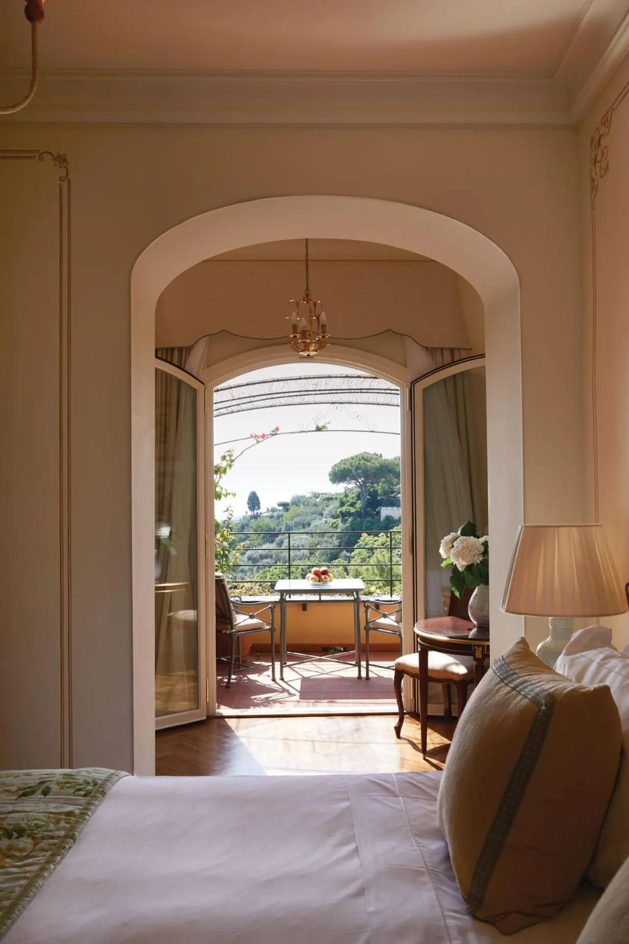 Balcony/Terrace, Bed in Splendido, A Belmond Hotel, Portofino