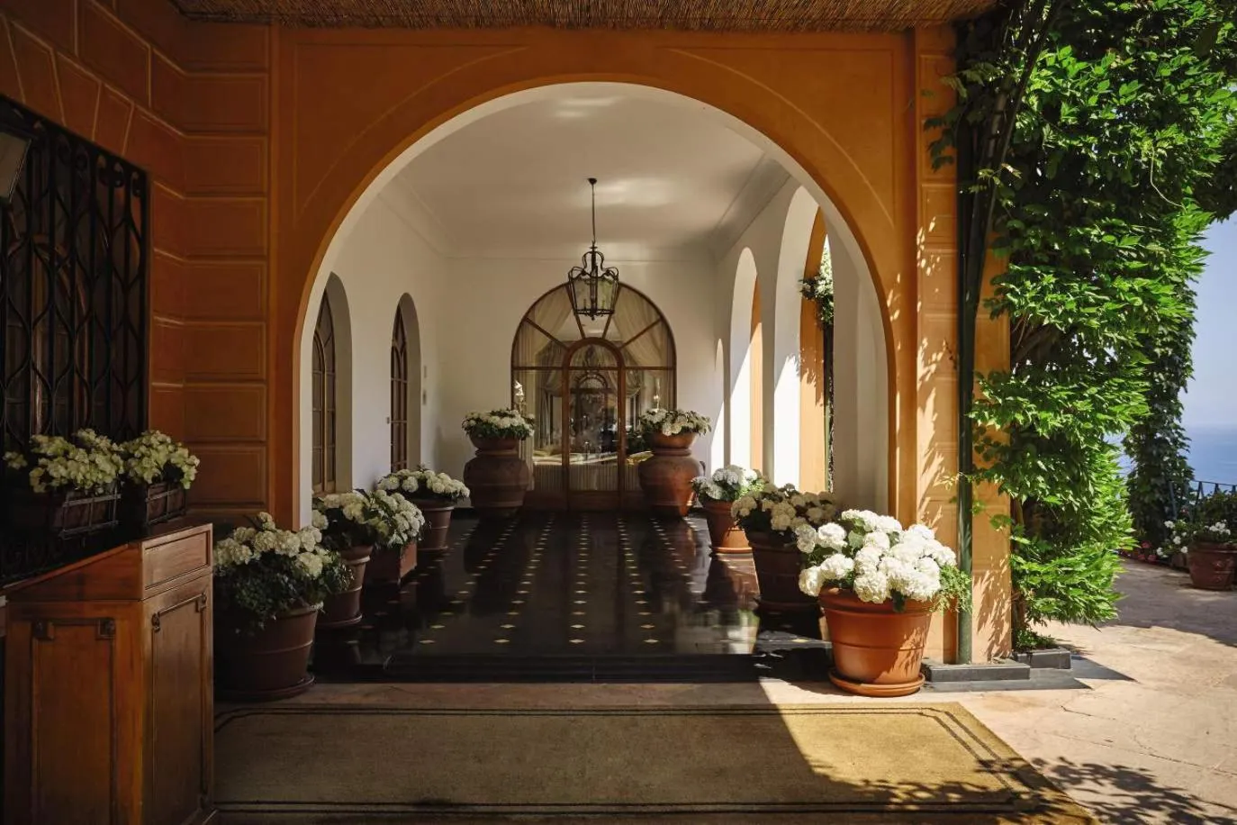 Facade/entrance in Splendido, A Belmond Hotel, Portofino